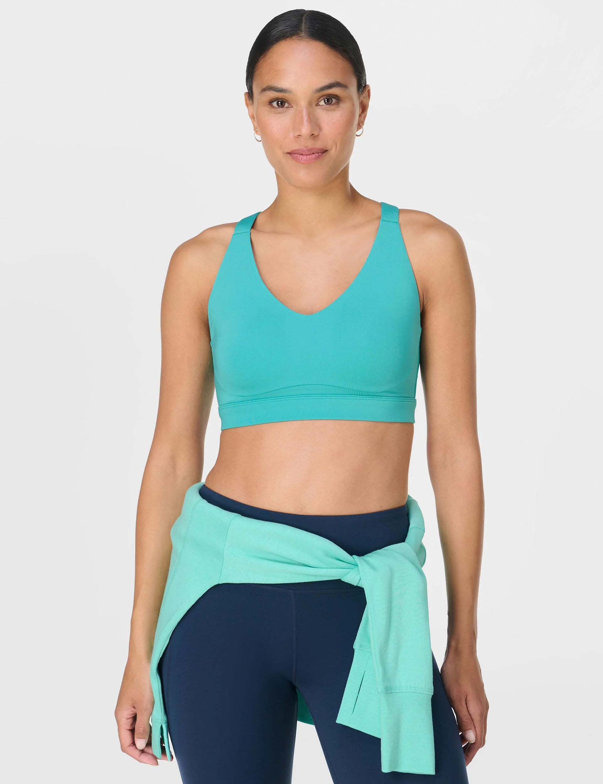 Power Pulse Bra - Ripple Blue