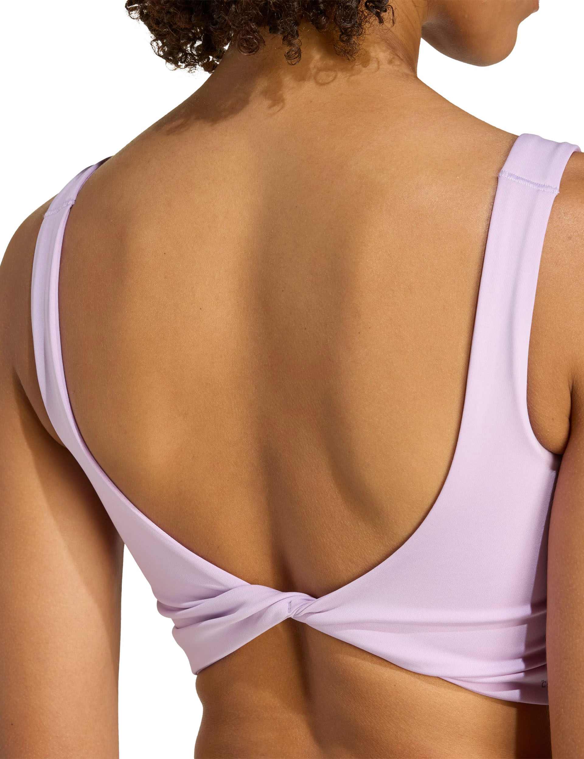 Power Light Support Bra Tank Top - Powder Plum
