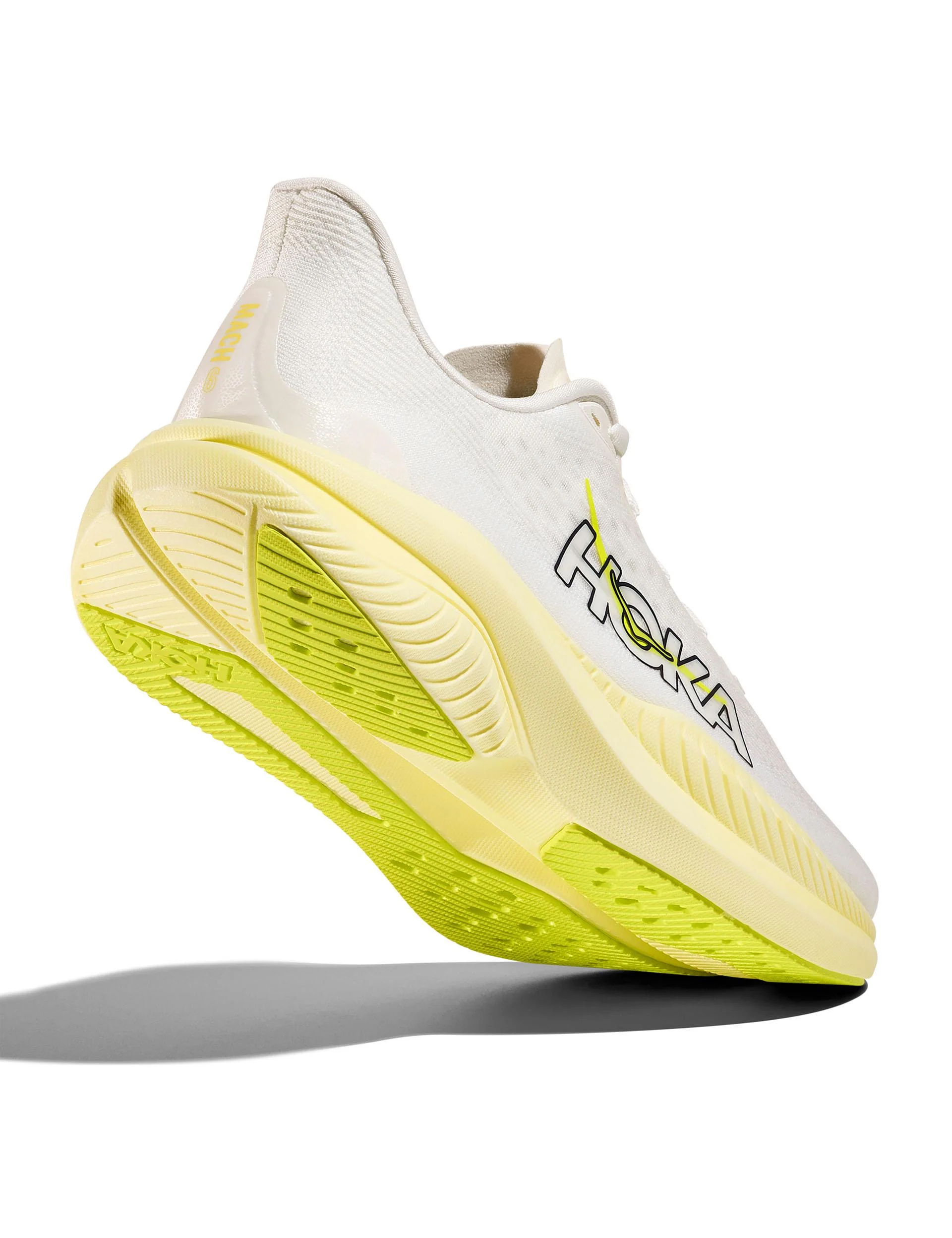 Mach 6 - White/Neon Hoka Citrus