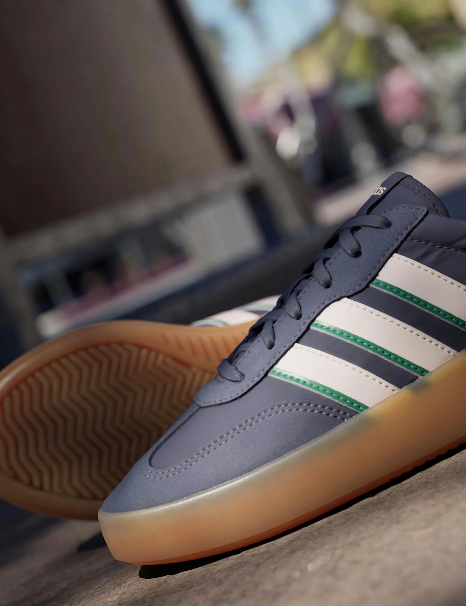 Barreda Decode Shoes - Shadow Navy/Wonder Quartz/Semi Court Green