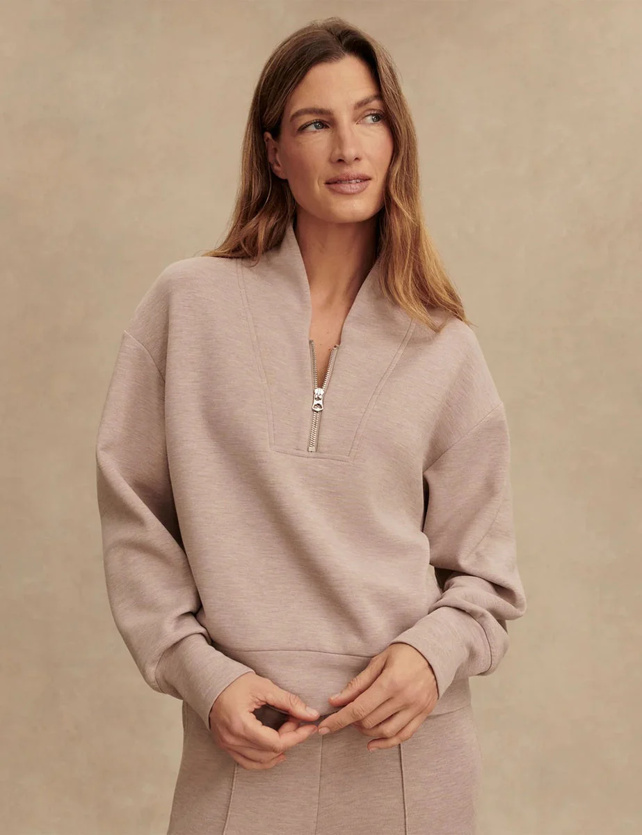 Davidson Sweat - Taupe Marl