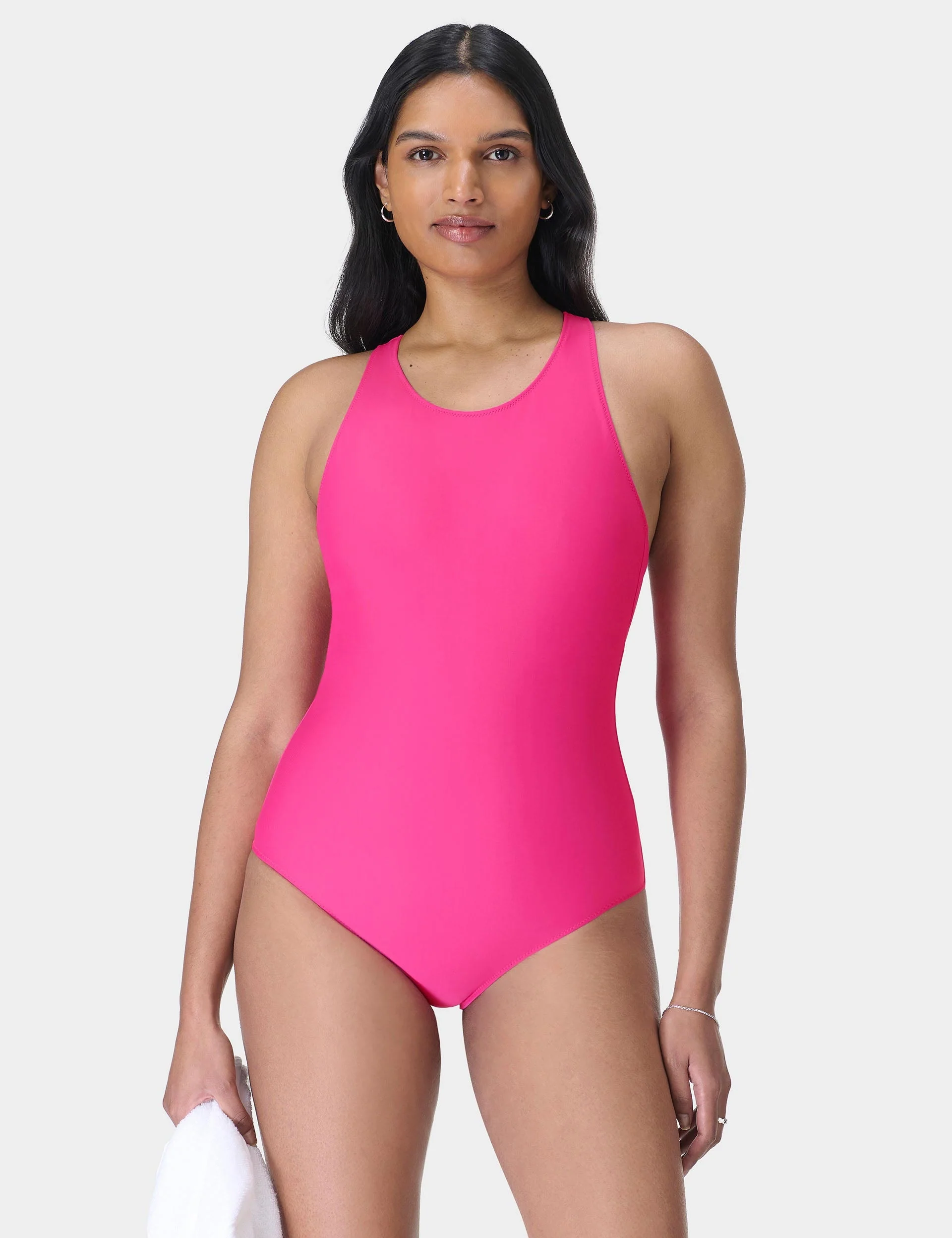 HydroPower Performance Swimsuit - Fuchsia Pink