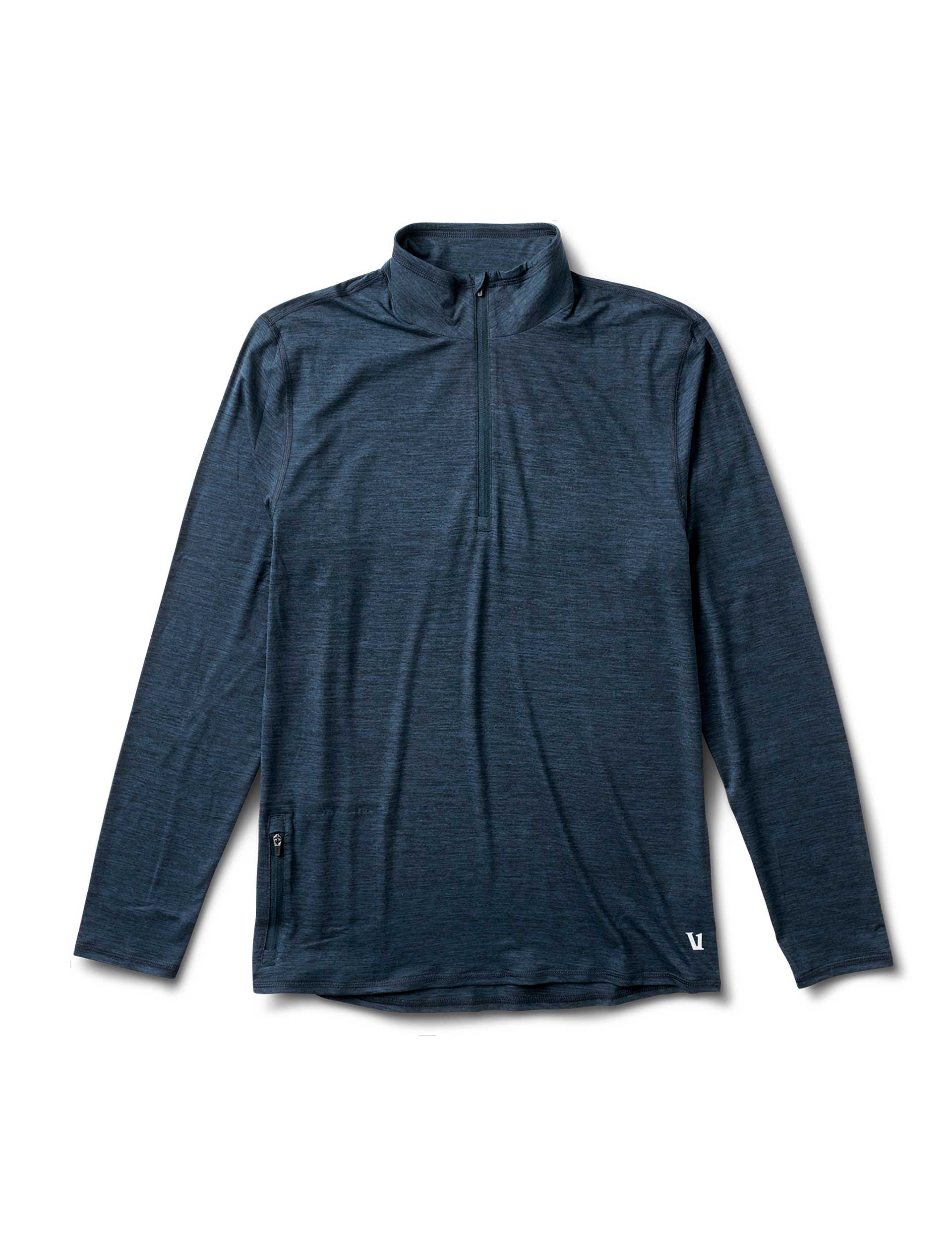 Ease Performance 1/2 Zip - Ink Heather