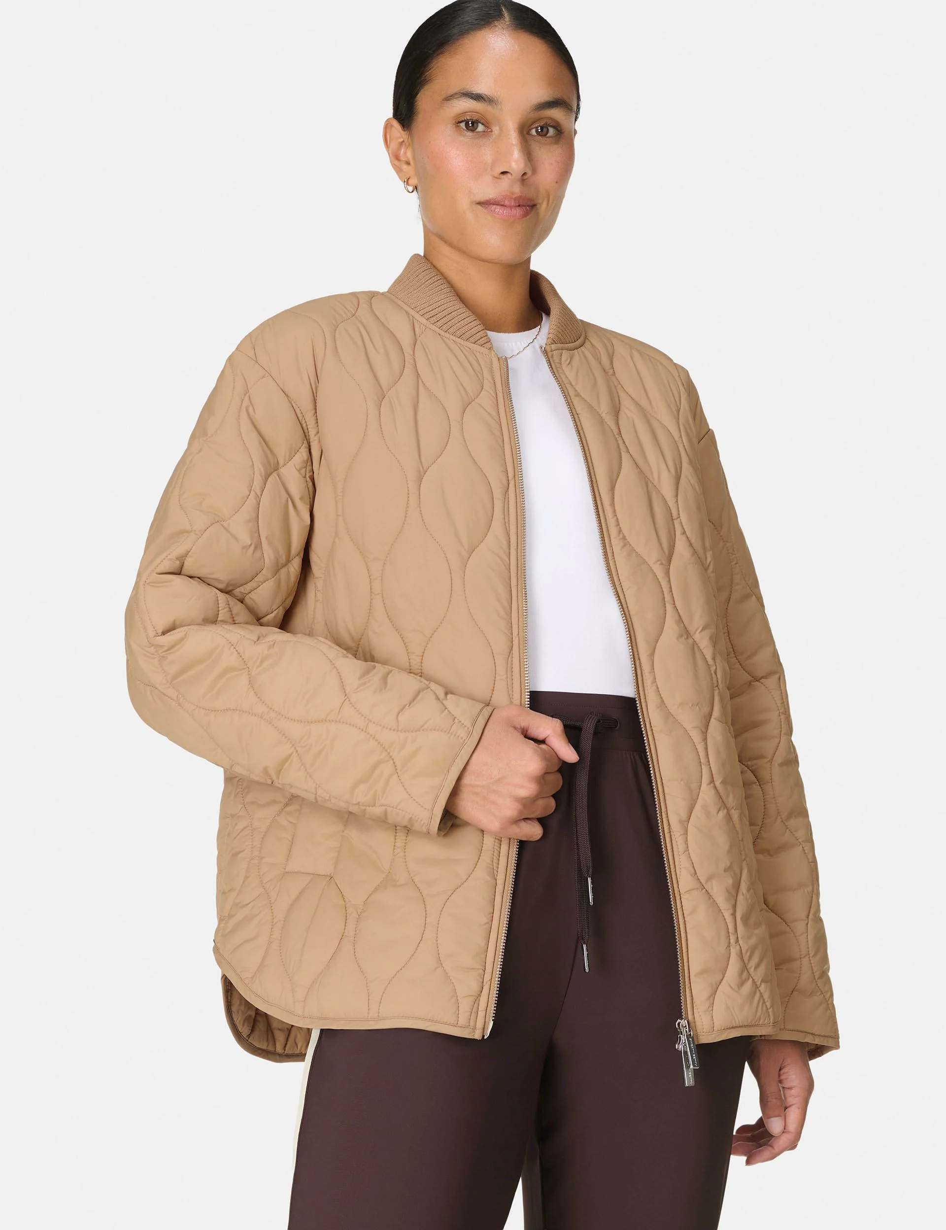 On The Move Jacket - Golden Beige