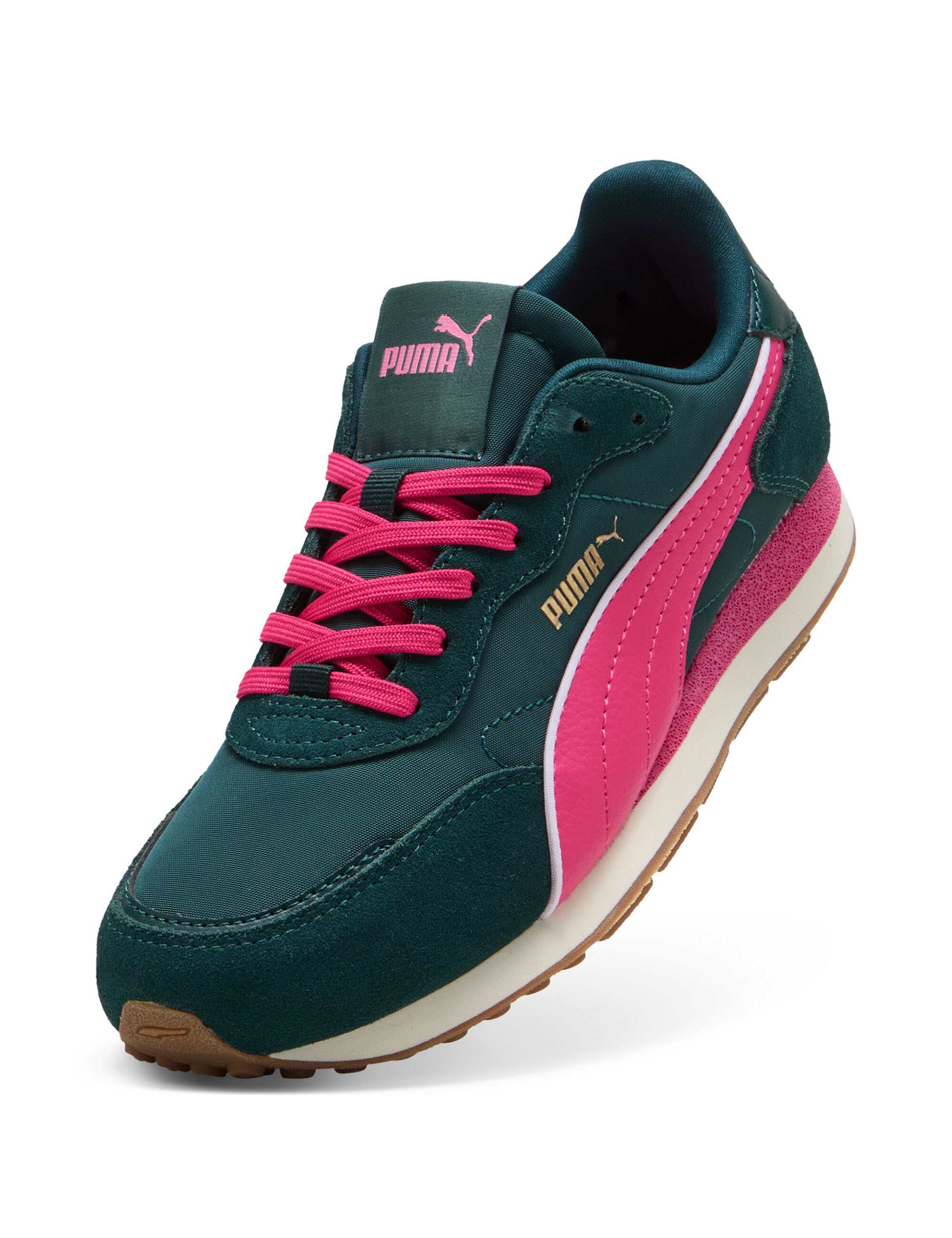 ST Miler Rose Sneakers - Green Terrain/Posie Pink/Gum