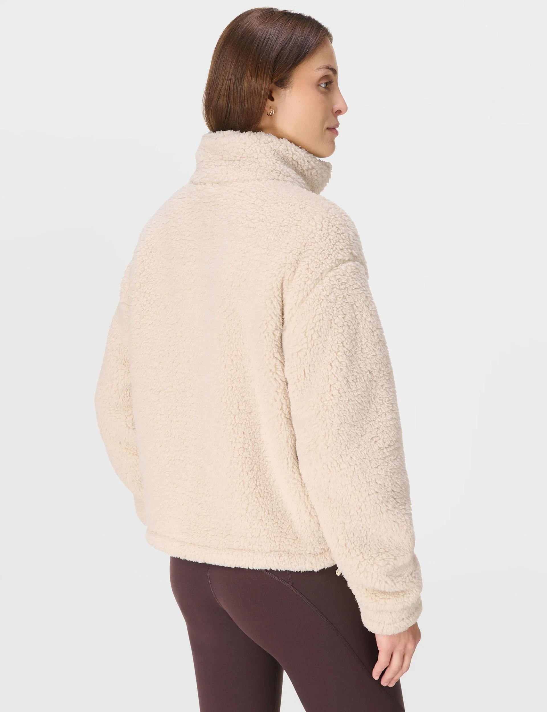 Canyon Fleece Zip Up - Barley Beige