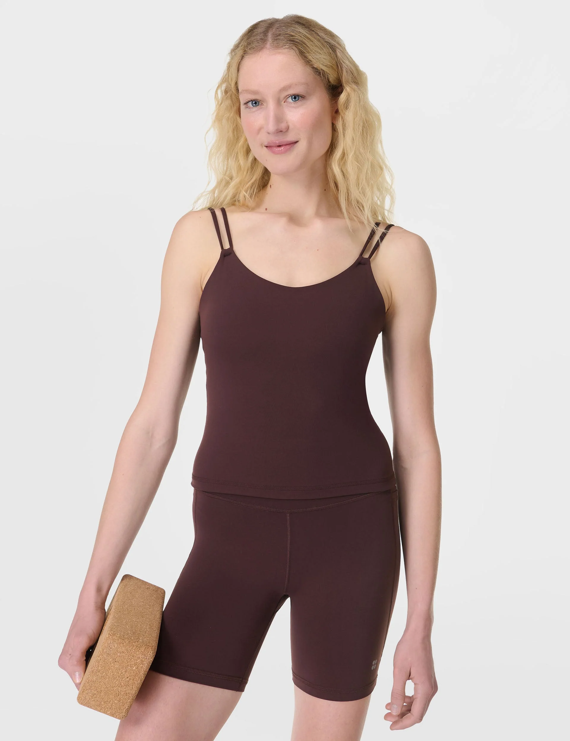 Ultimate Studio Strappy Vest - Sable Brown
