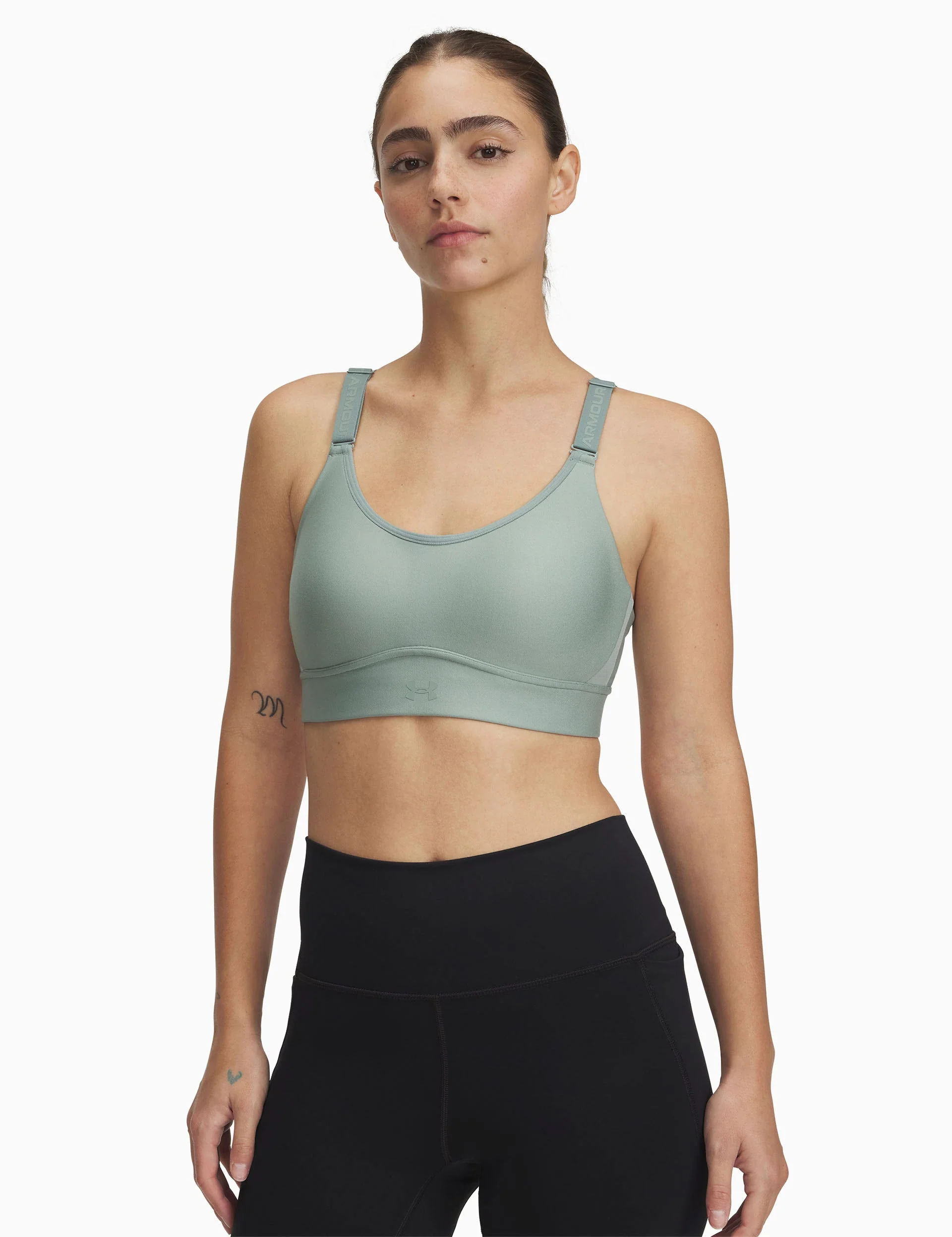 Infinity 2.0 Mid Sports Bra - Silica Green