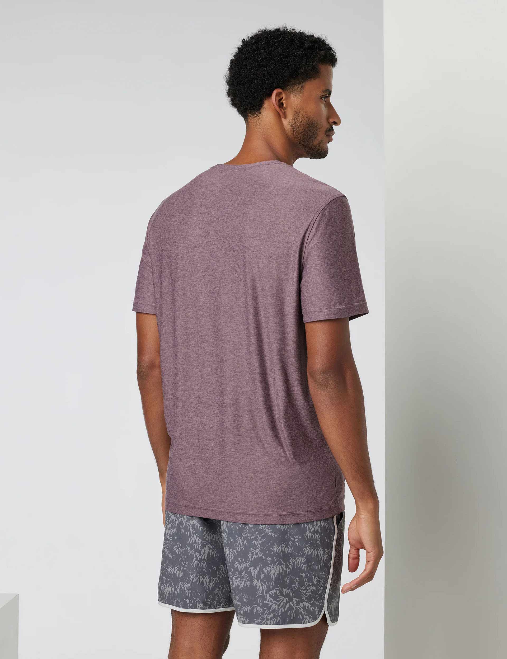 Strato Tech Tee - Elderberry Heather