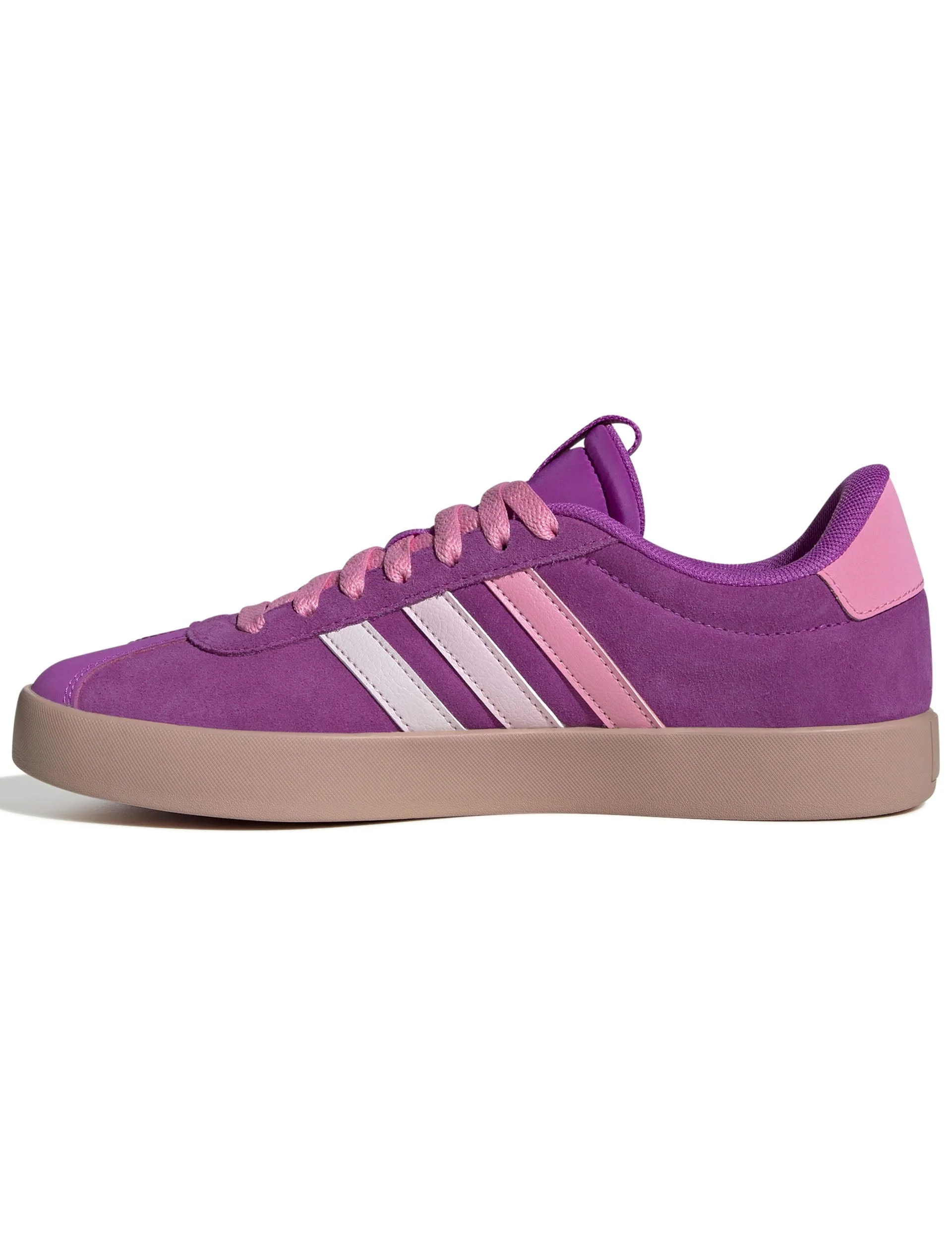 VL Court 3.0 Shoes - Flash Pink/Bliss Pink/Gold Metallic