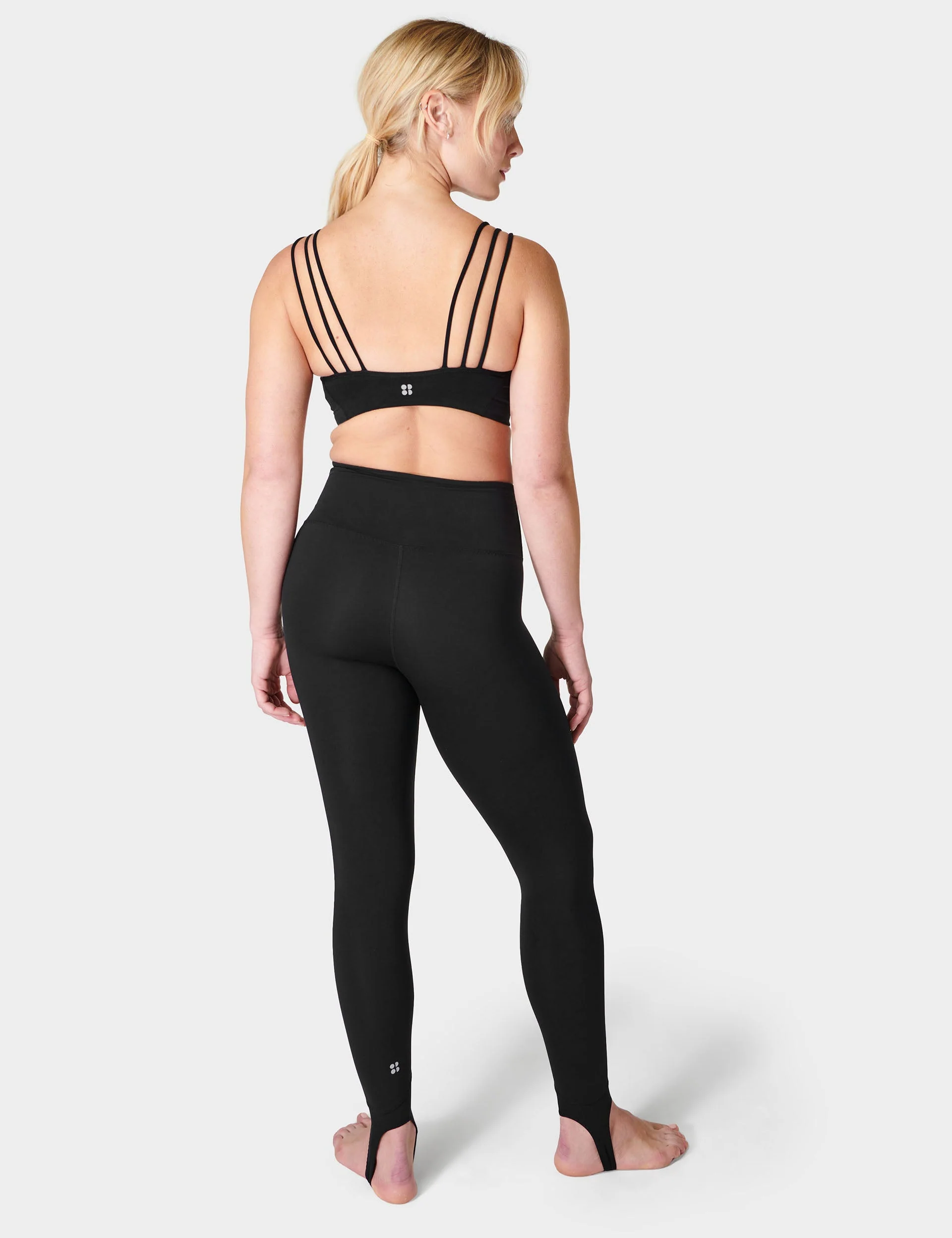 Orbit Stirrup Leggings - Black