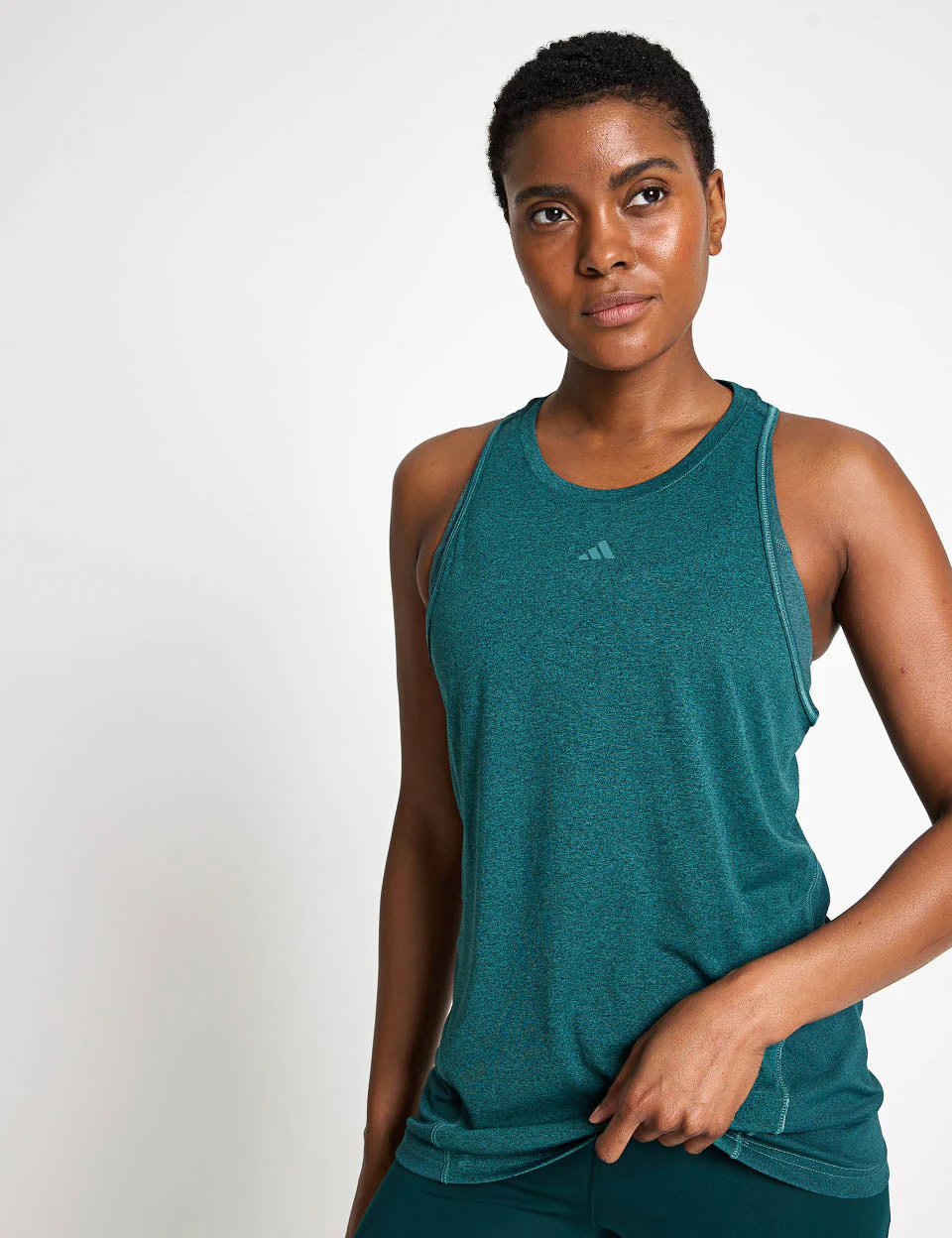 Designed for Training Tank Top - Preloved Teal/Aurora Ivy