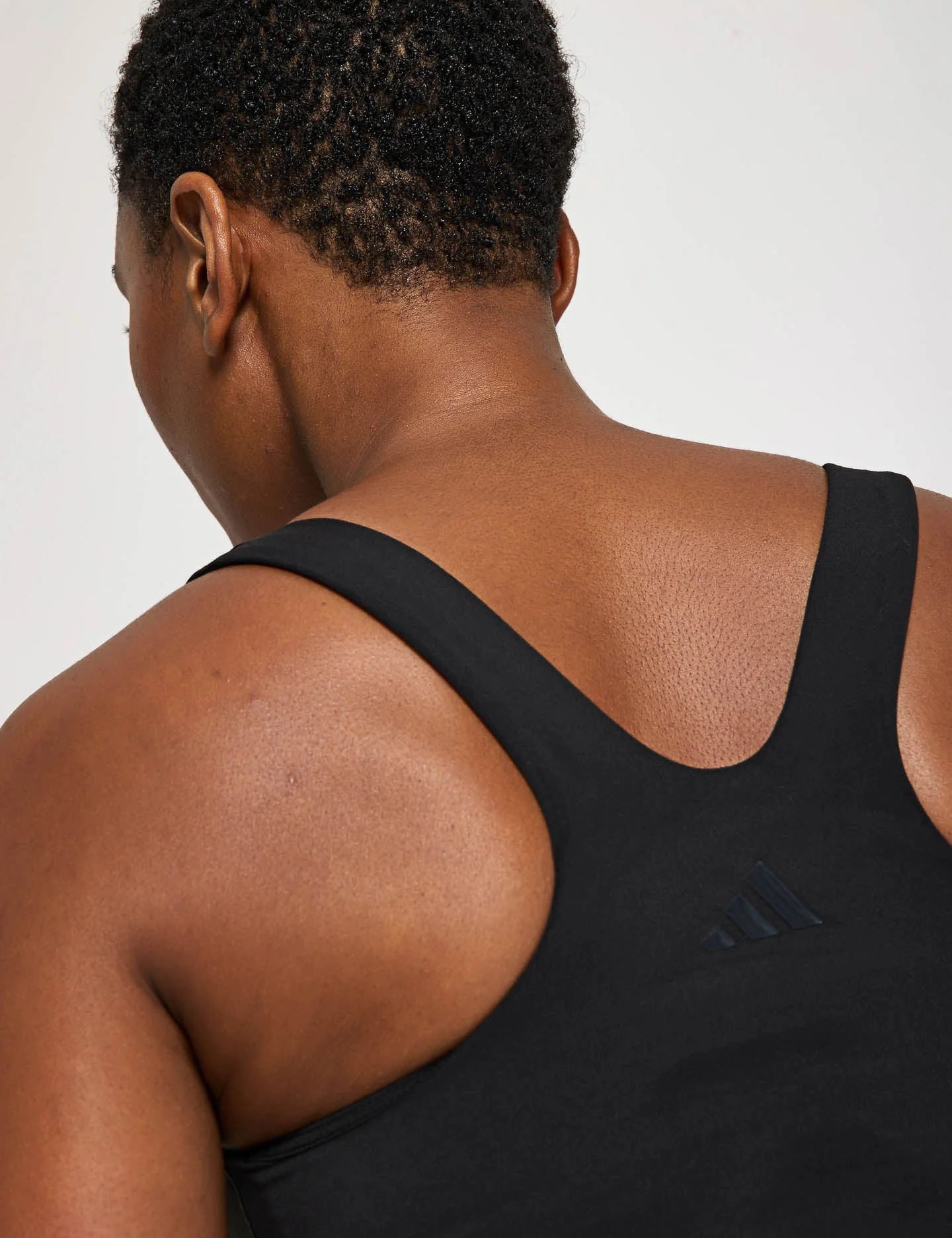 All Me Medium Support Bra Tank Top - Black