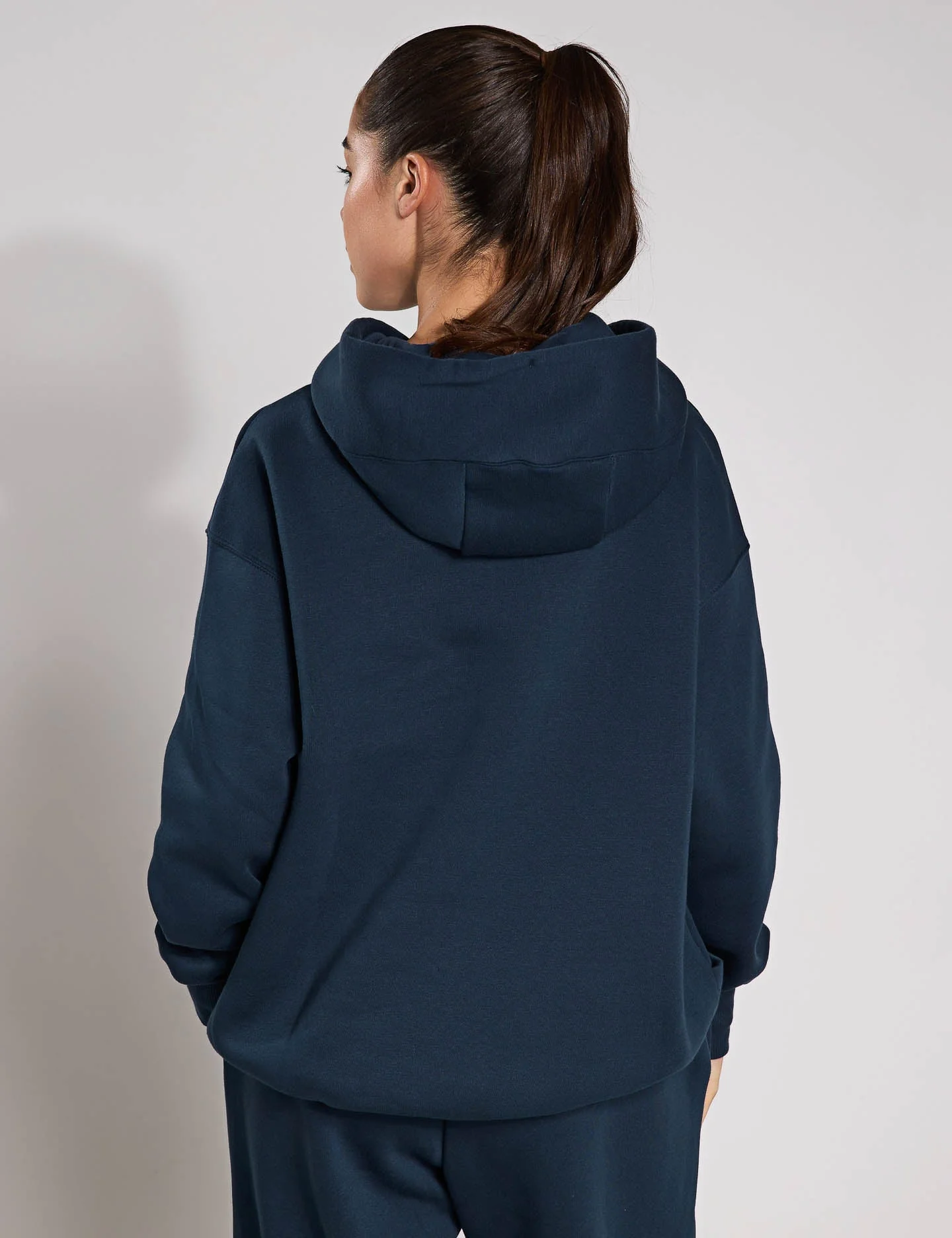 Sportswear Phoenix Fleece Oversized Hoodie - Armory Navy/Sail