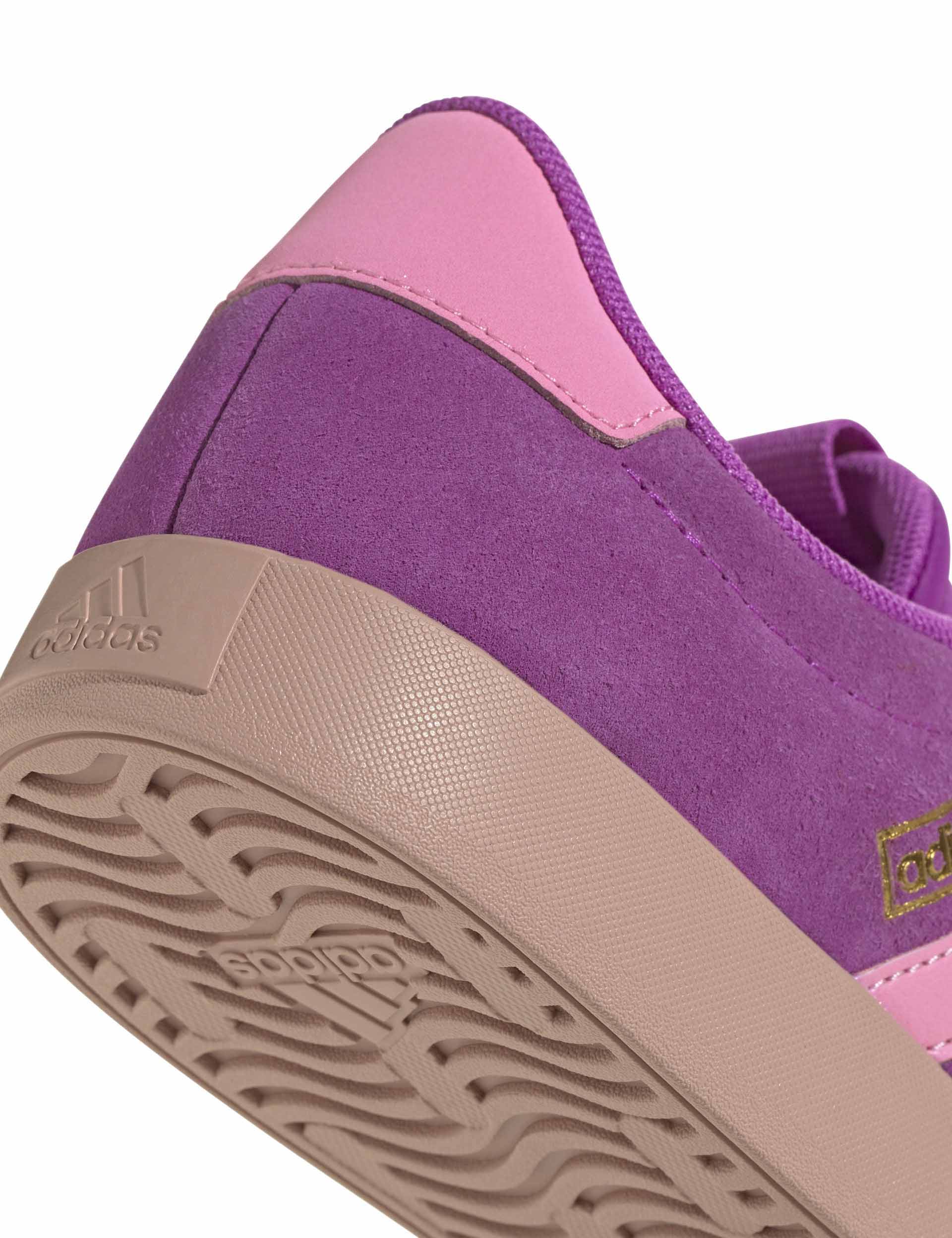 VL Court 3.0 Shoes - Flash Pink/Bliss Pink/Gold Metallic