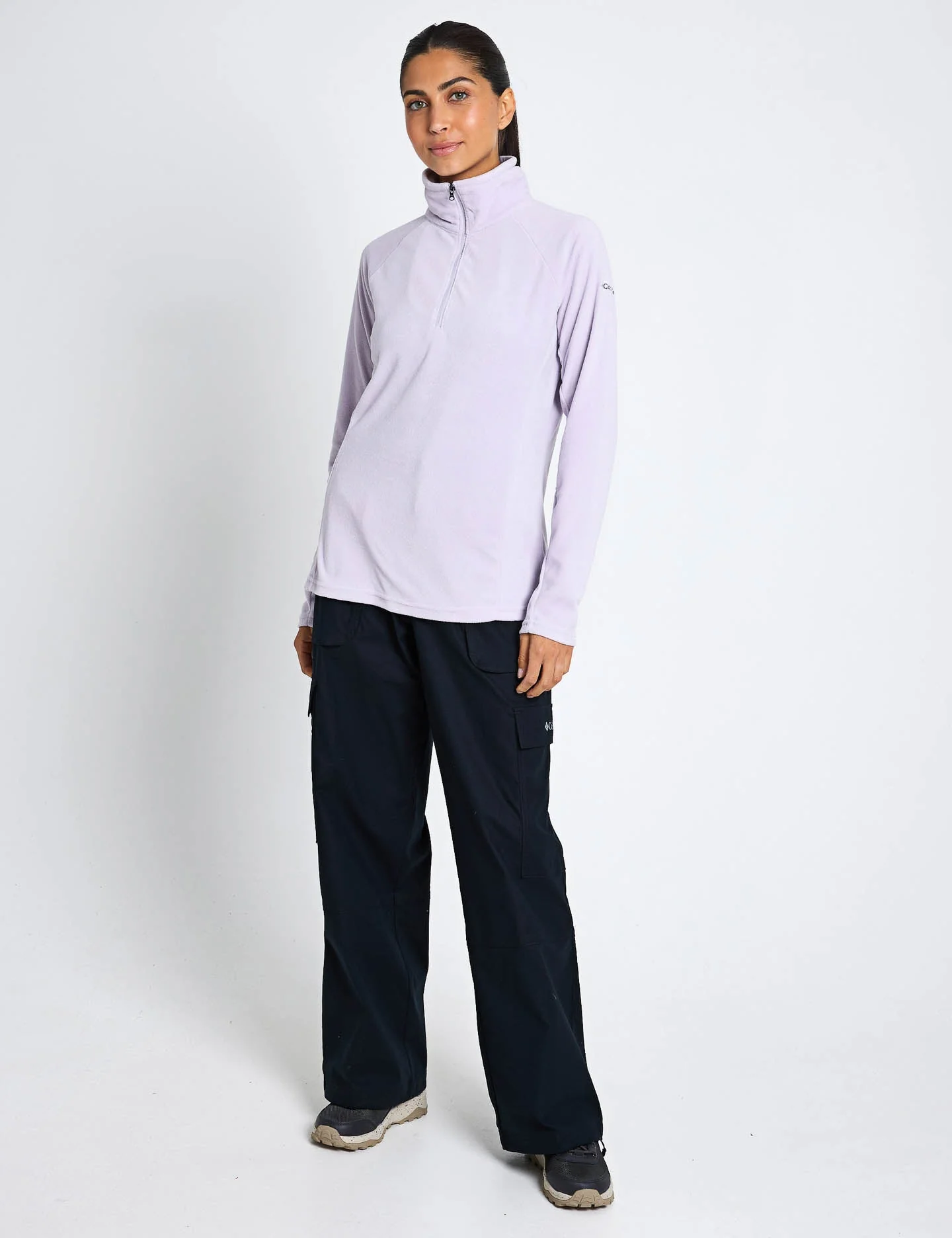 Glacial IV Half Zip Fleece - Lavender Pearl