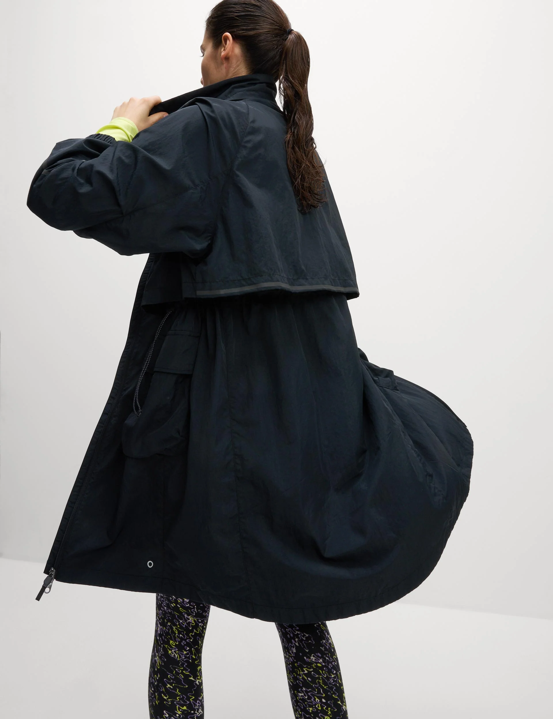 Stormwear Lightweight Packable Hooded Parka - Black