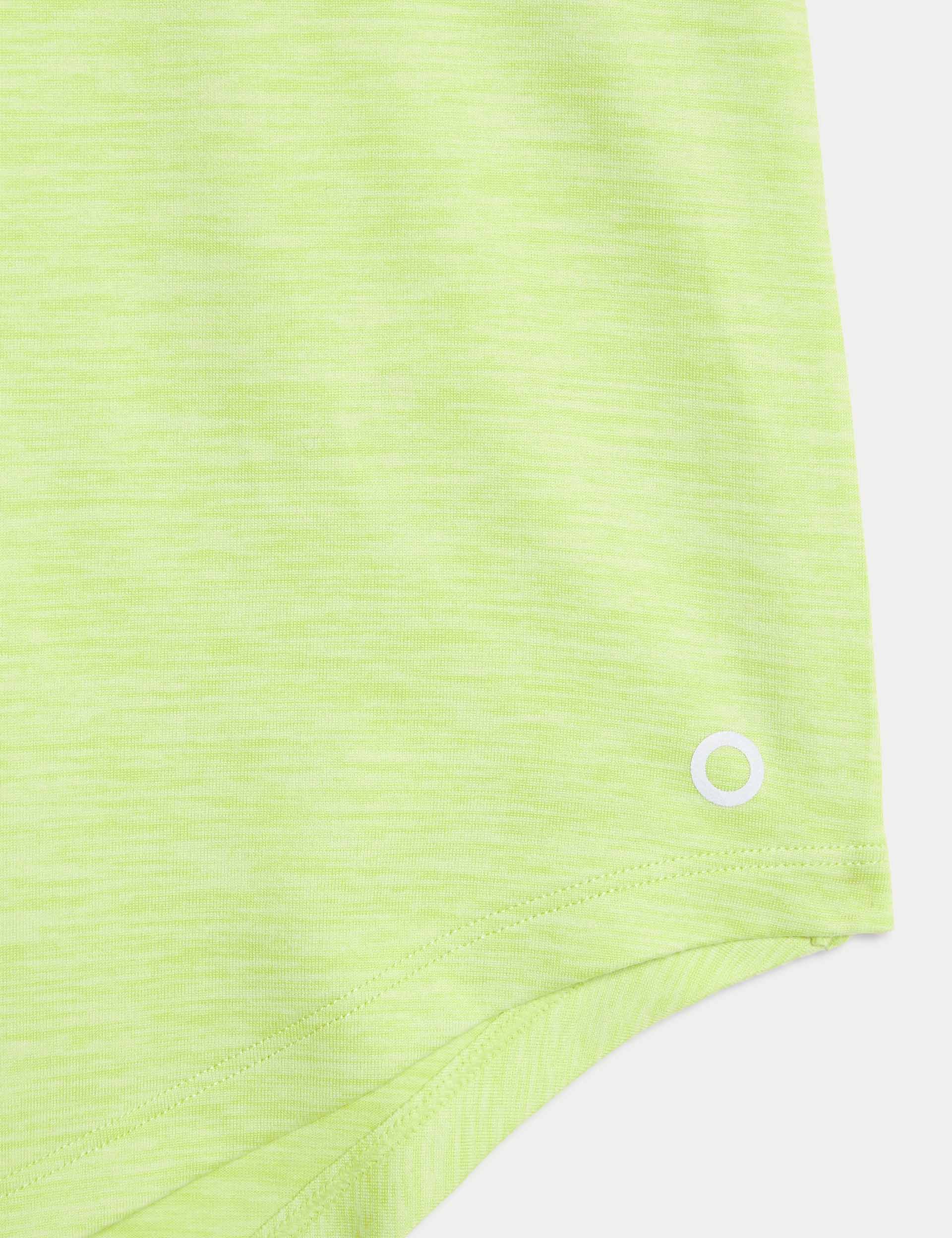 Round Neck Relaxed Vest Top - Limeade