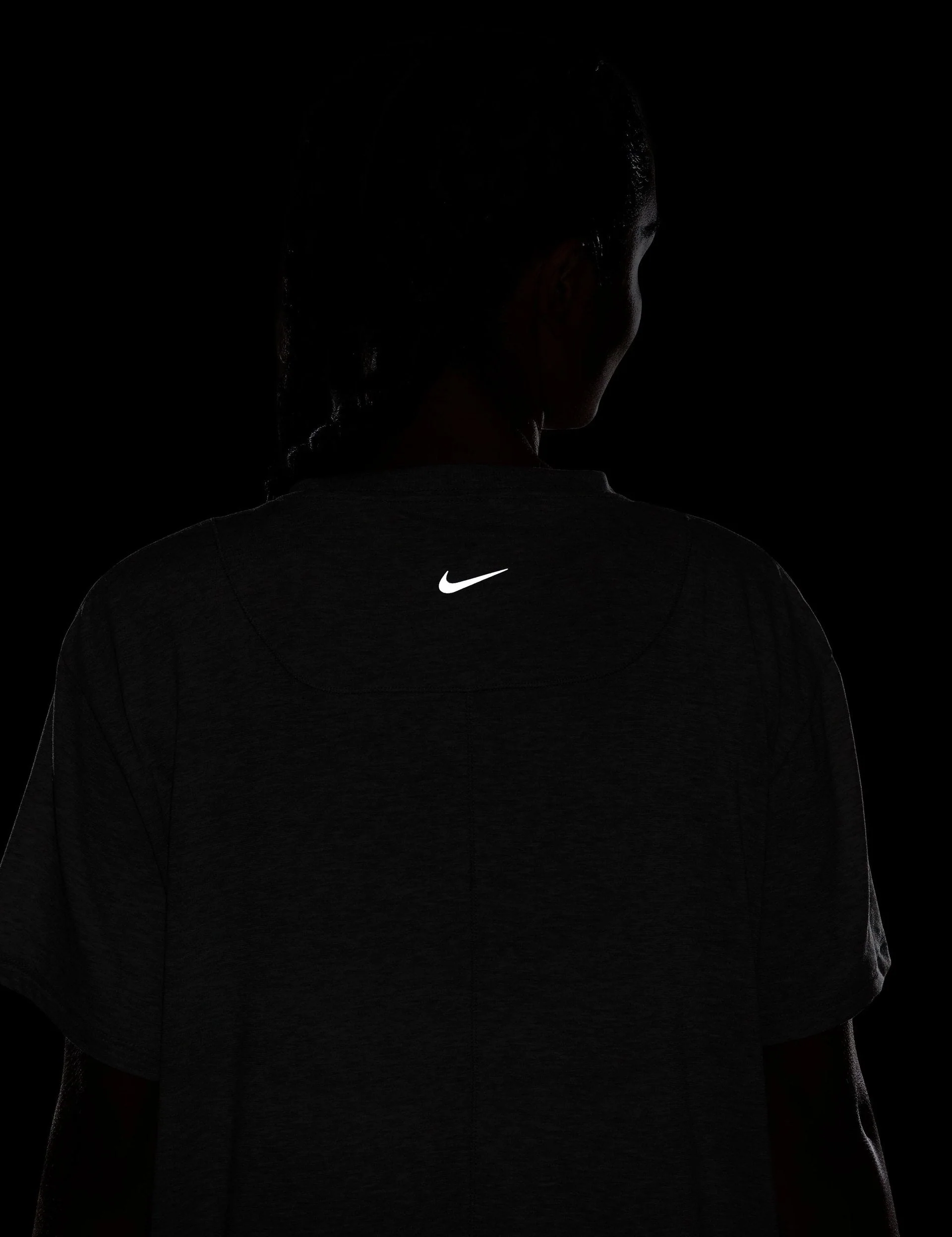 One Relaxed Dri-FIT Short-Sleeve Top - Smoke Grey/Heather