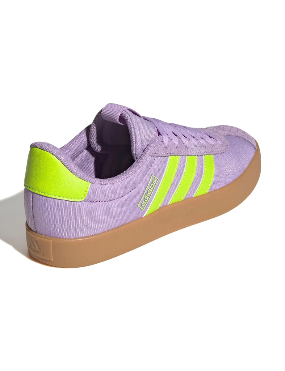 VL Court 3.0 Shoes - Powder Plum/Solar Slime/Lucid Lemon