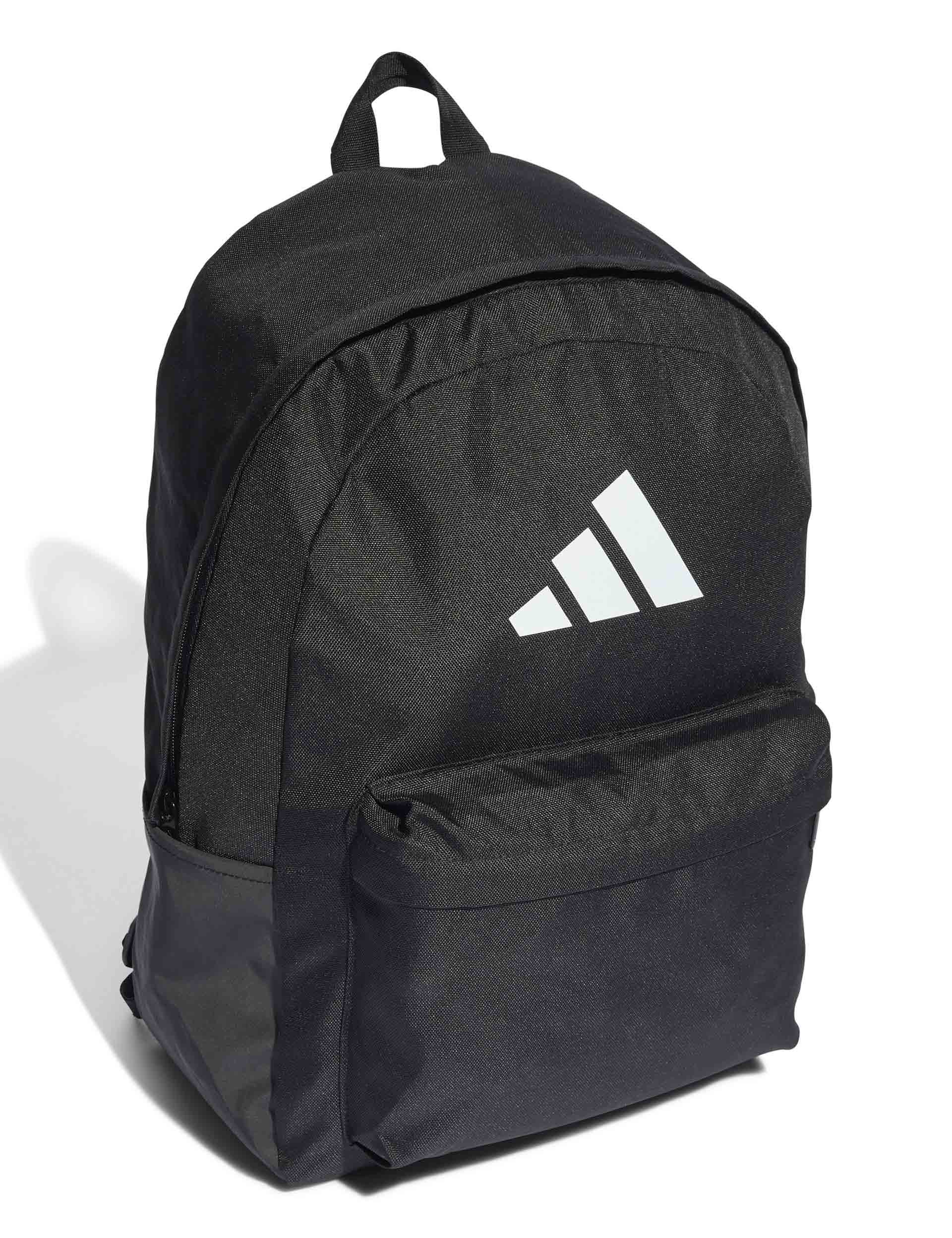 Classic 3 Bar Logo Backpack - Black/White