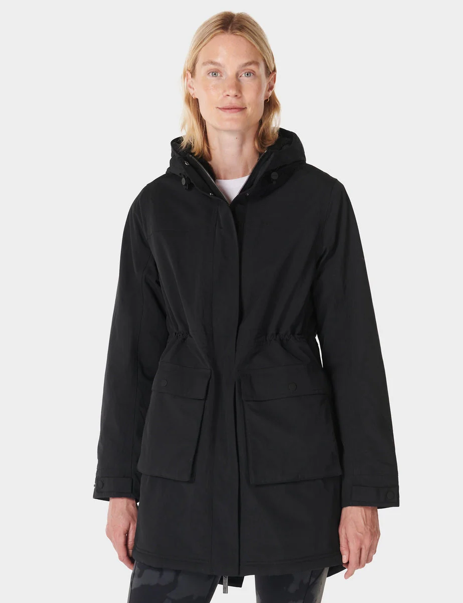 Winter Stride Waterproof Parka - Black