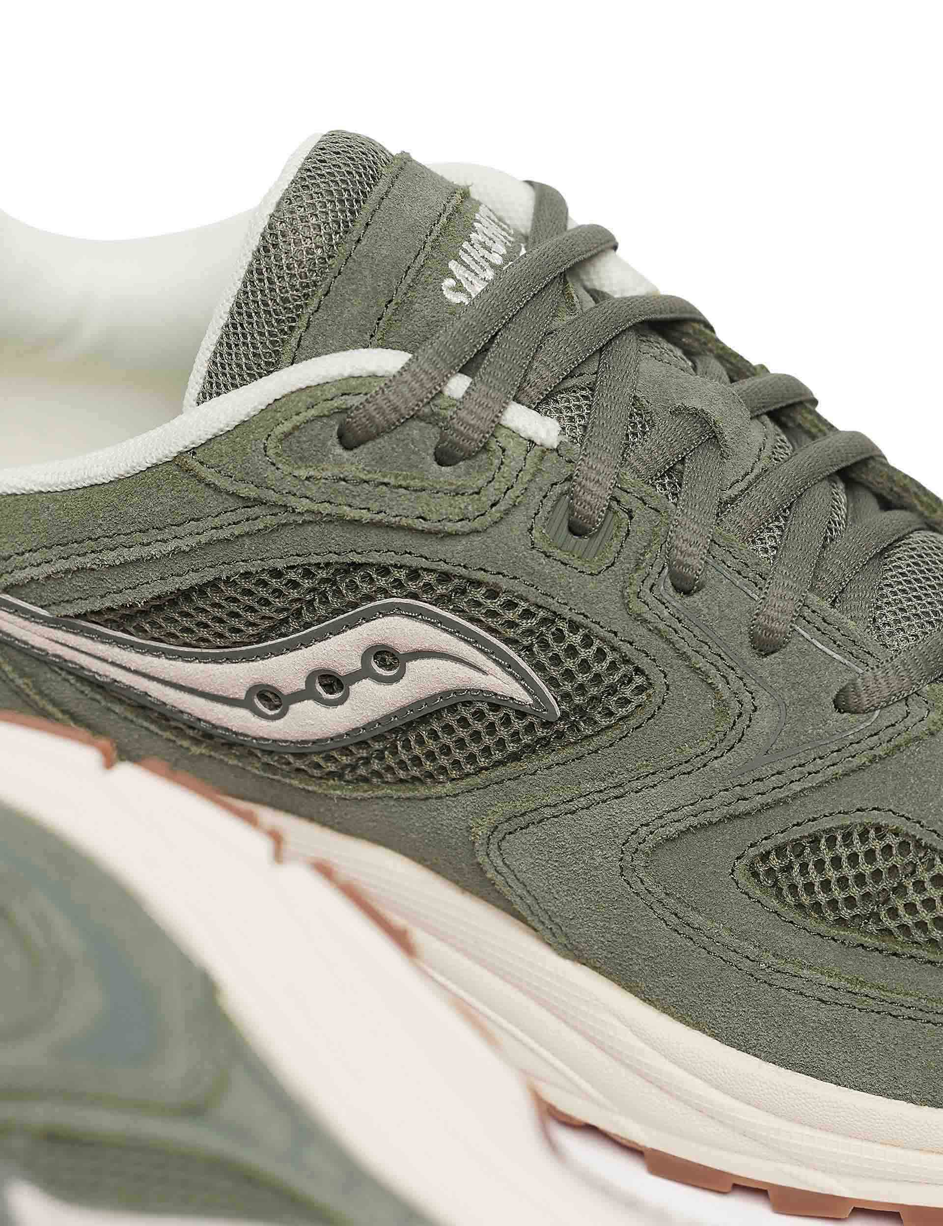 Grid Jazz 9 - Olive/Off White