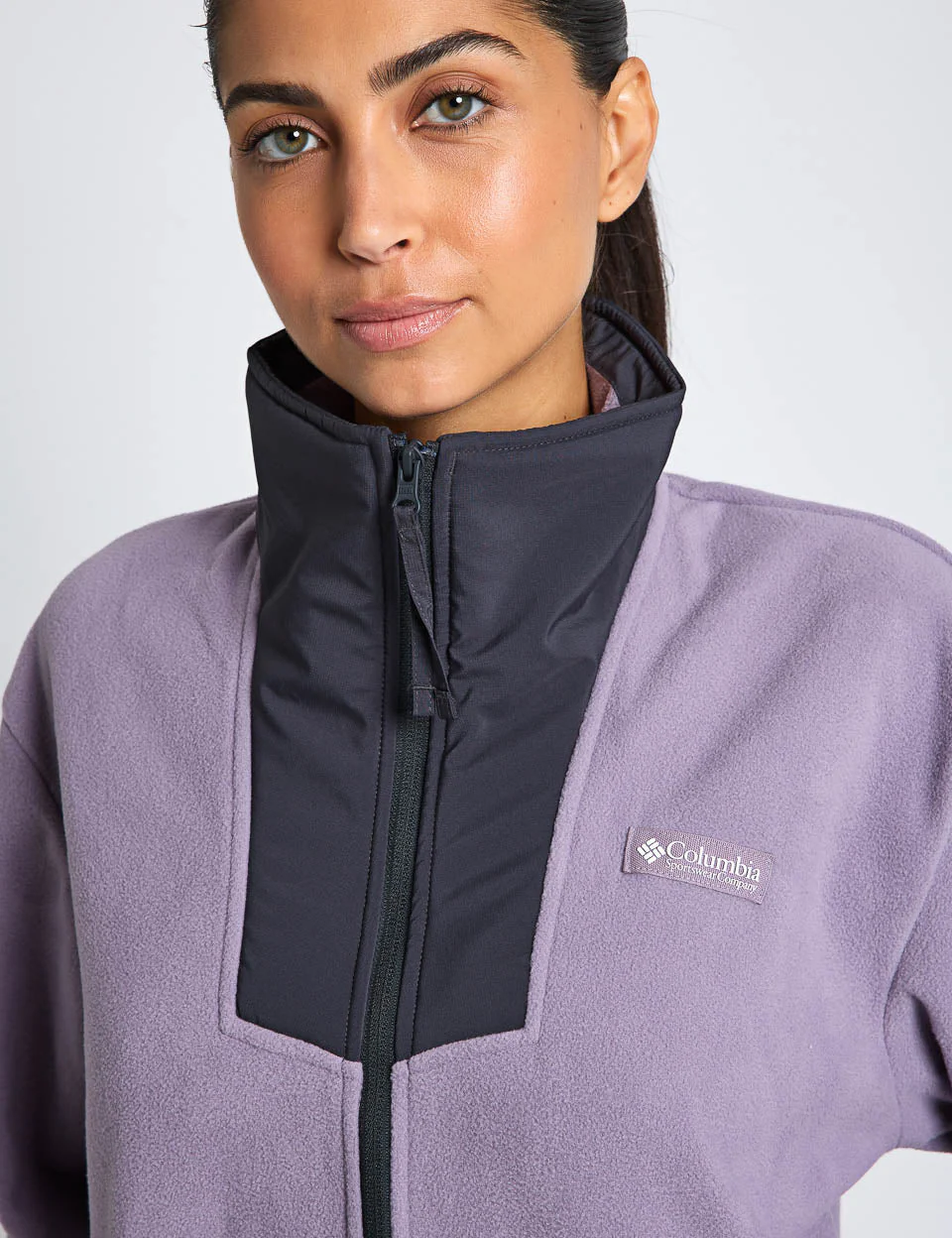 Sequoia Grove 1/2 Zip Fleece - Shale Purple/Shark