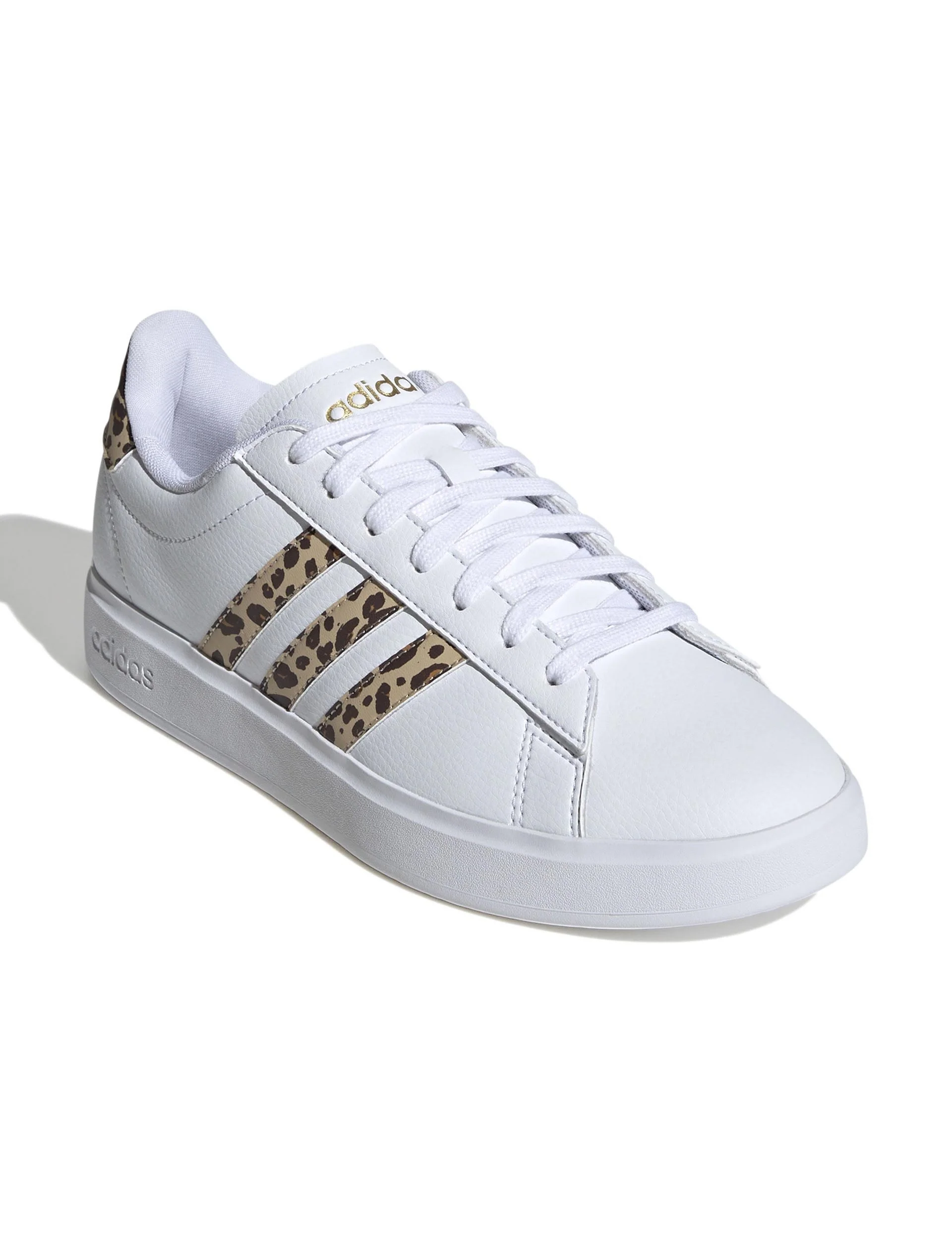 Grand Court 2.0 Shoes - Cloud White/Magic Beige/Matte Gold