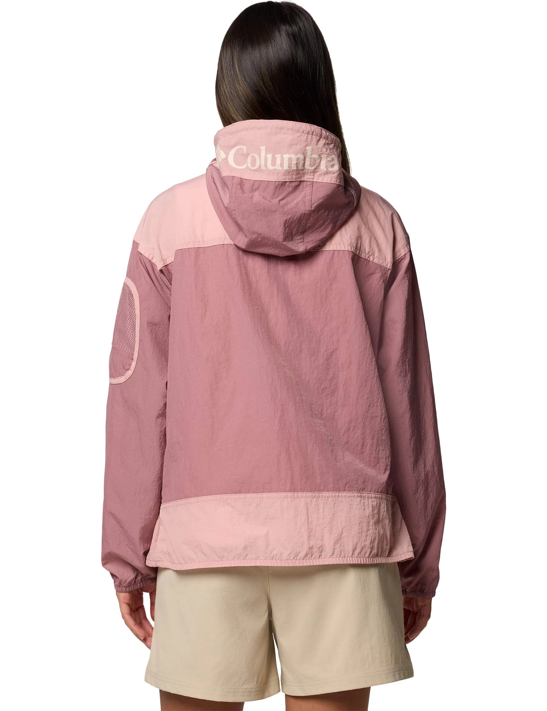 Challenger II Windbreaker - Fig/Eraser Pink