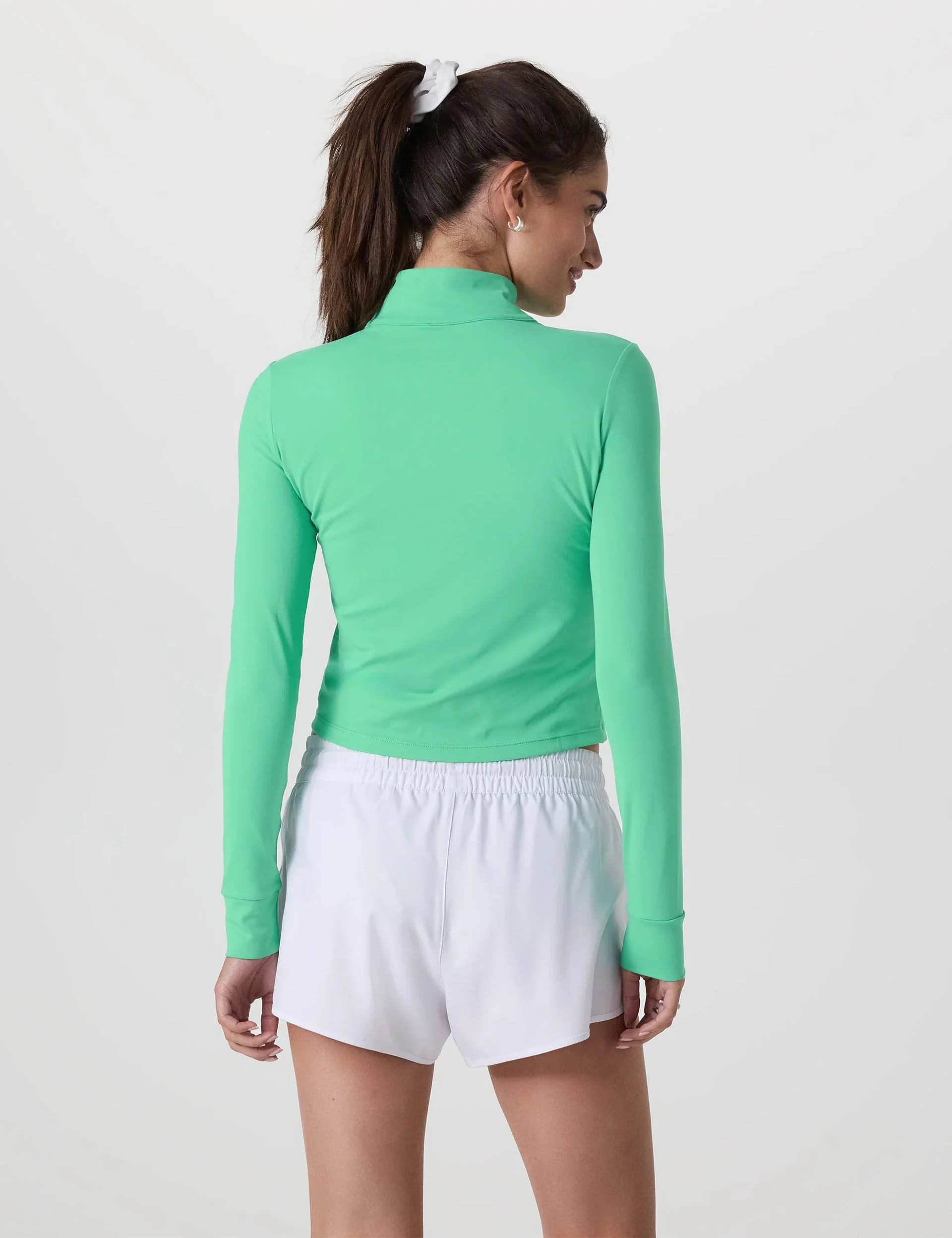Studio Half Zip - Light Bergamot