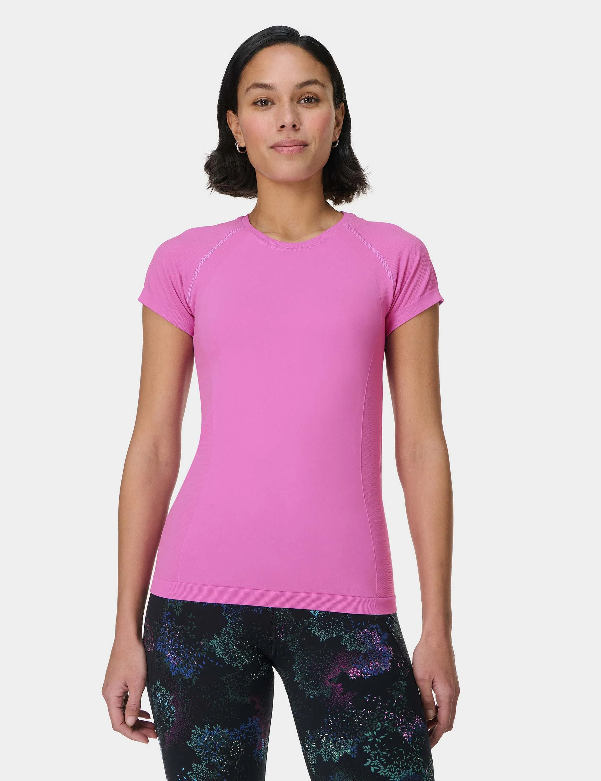 Athlete Seamless Gym T-Shirt - Allium Pink