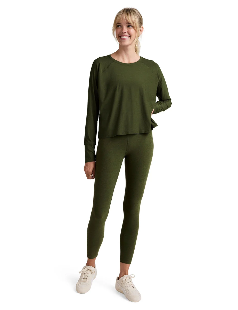 Featherweight Daydreamer Pullover - Army Green Heather