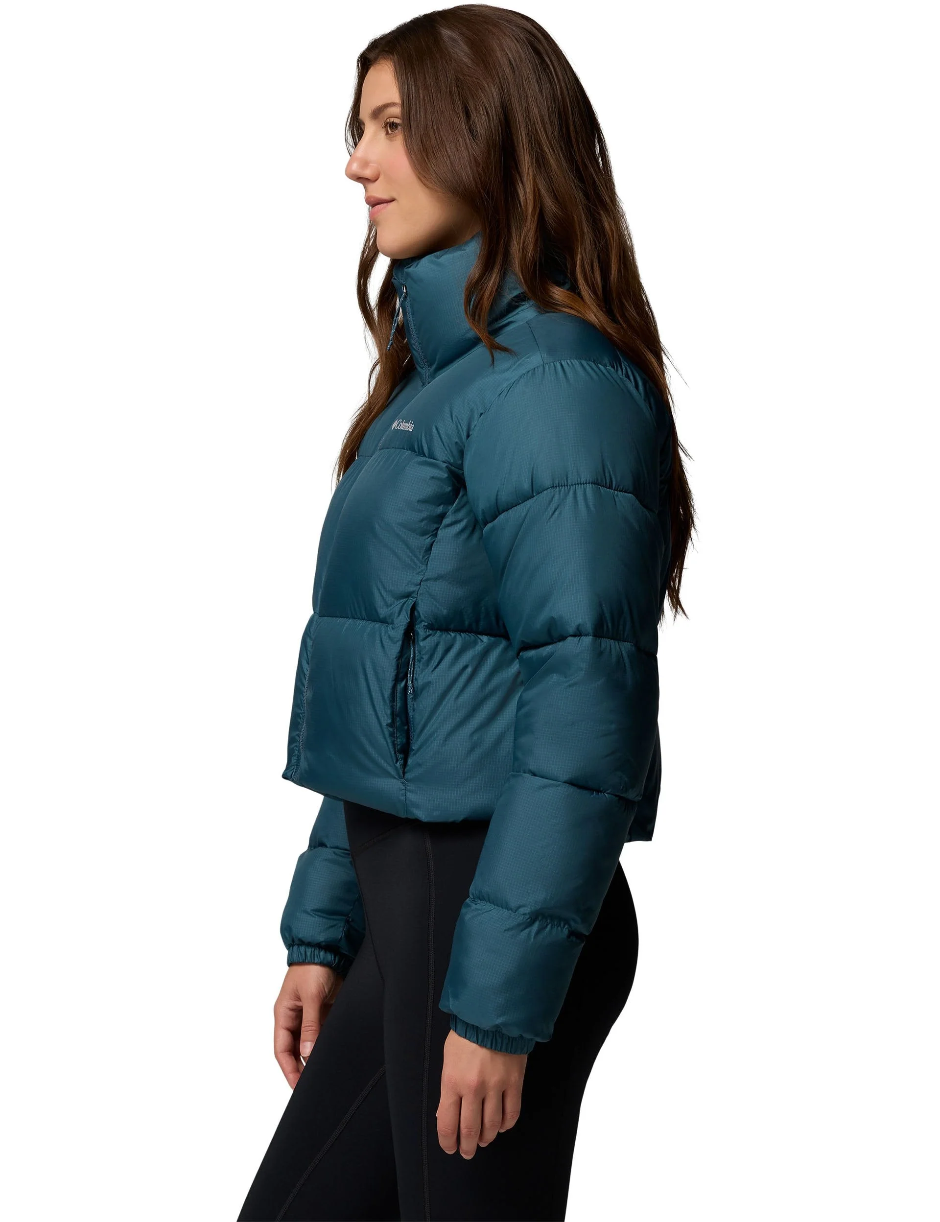 Puffect II Cropped Puffer Jacket - Everblue