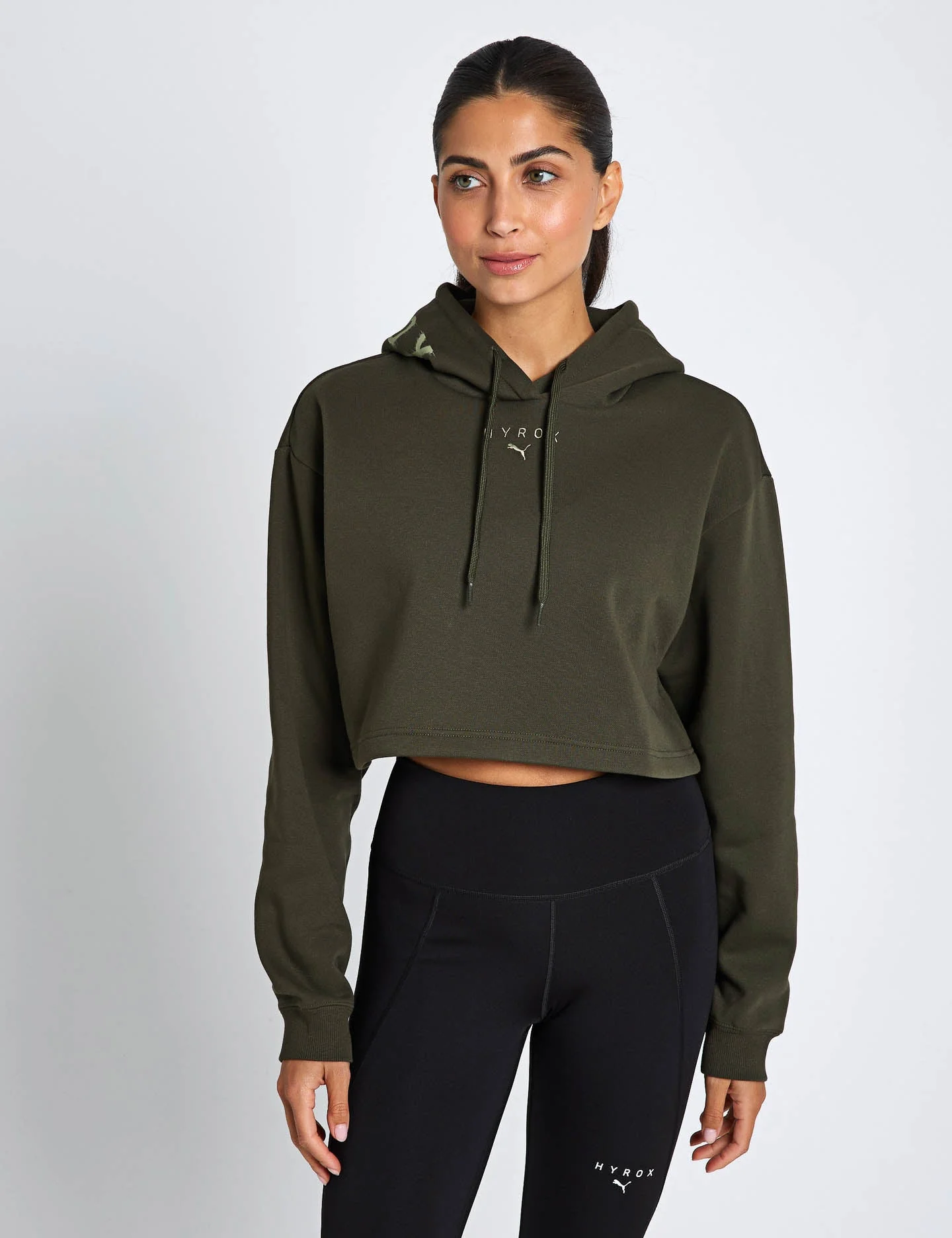 Puma x Hyrox Heavyweight Hoodie - Dark Olive