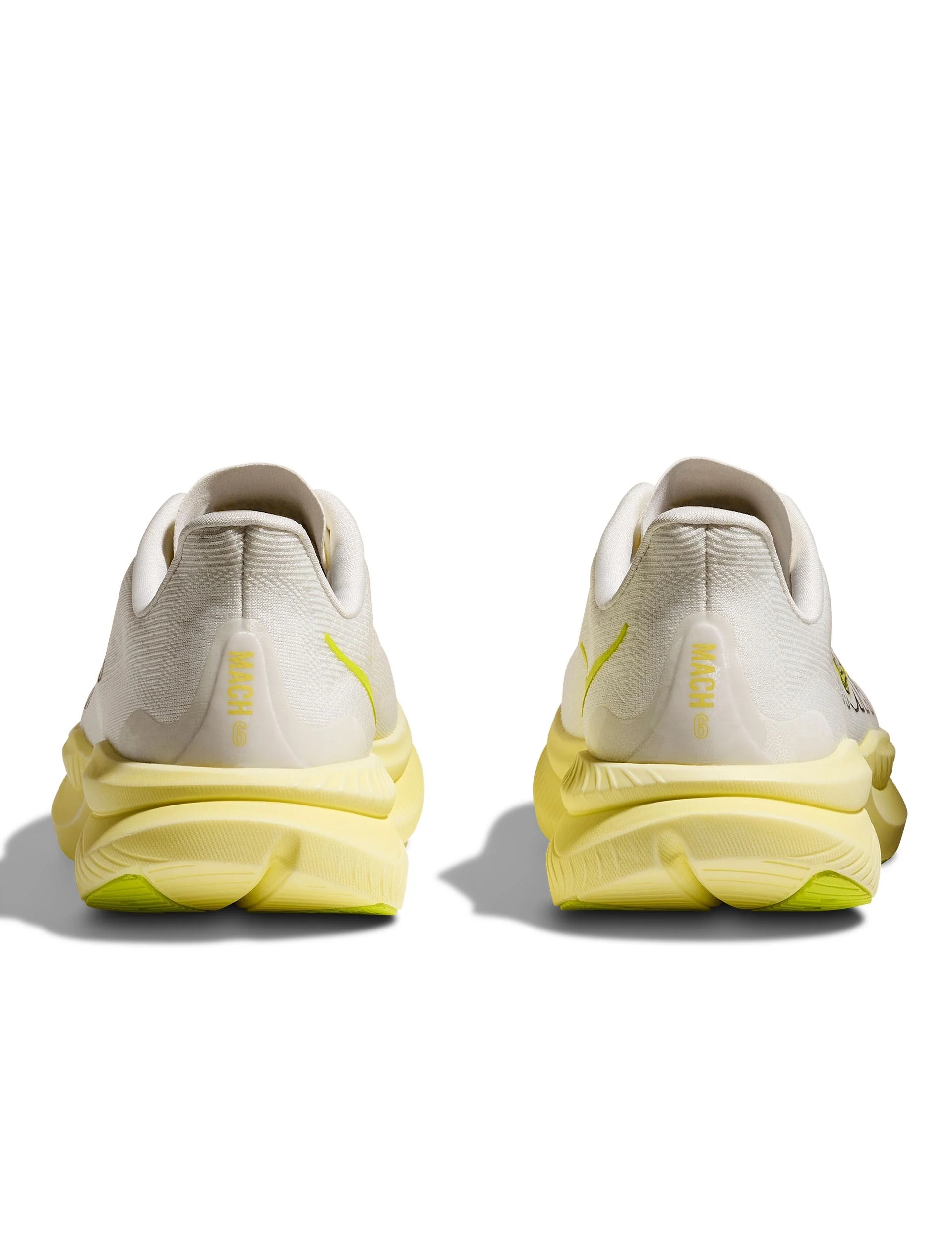 Mach 6 - White/Neon Hoka Citrus