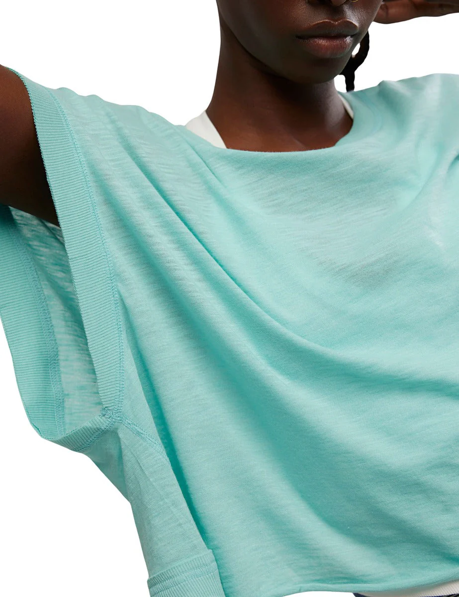 My Time Tee - Blue Wave