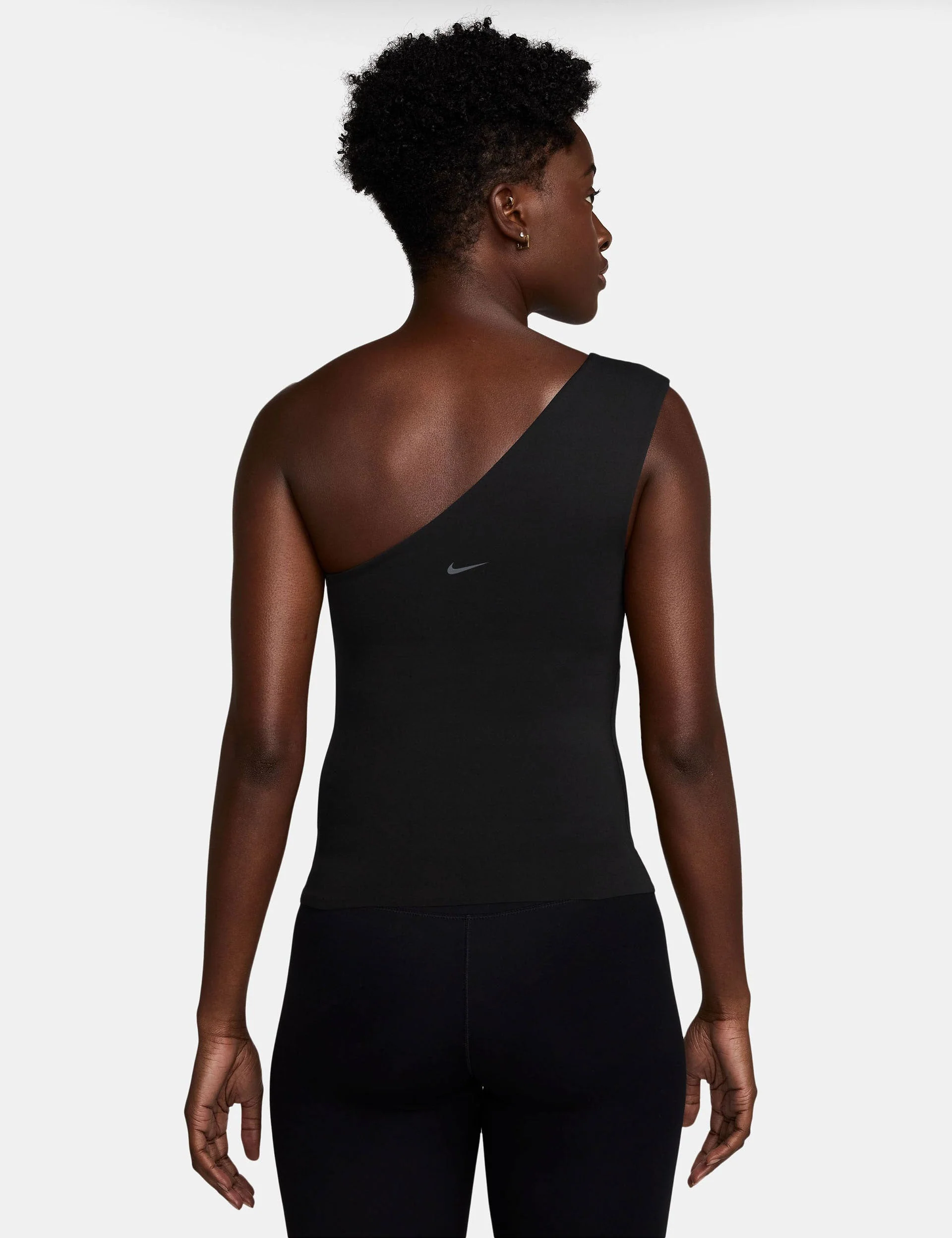 Zenvy Dri-FIT Asymmetrical Tank Top - Black