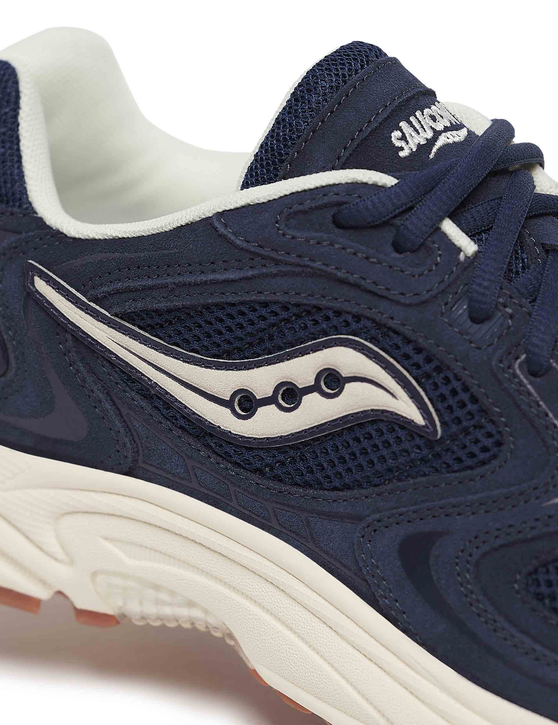 Grid Jazz 9 - Navy/Off White
