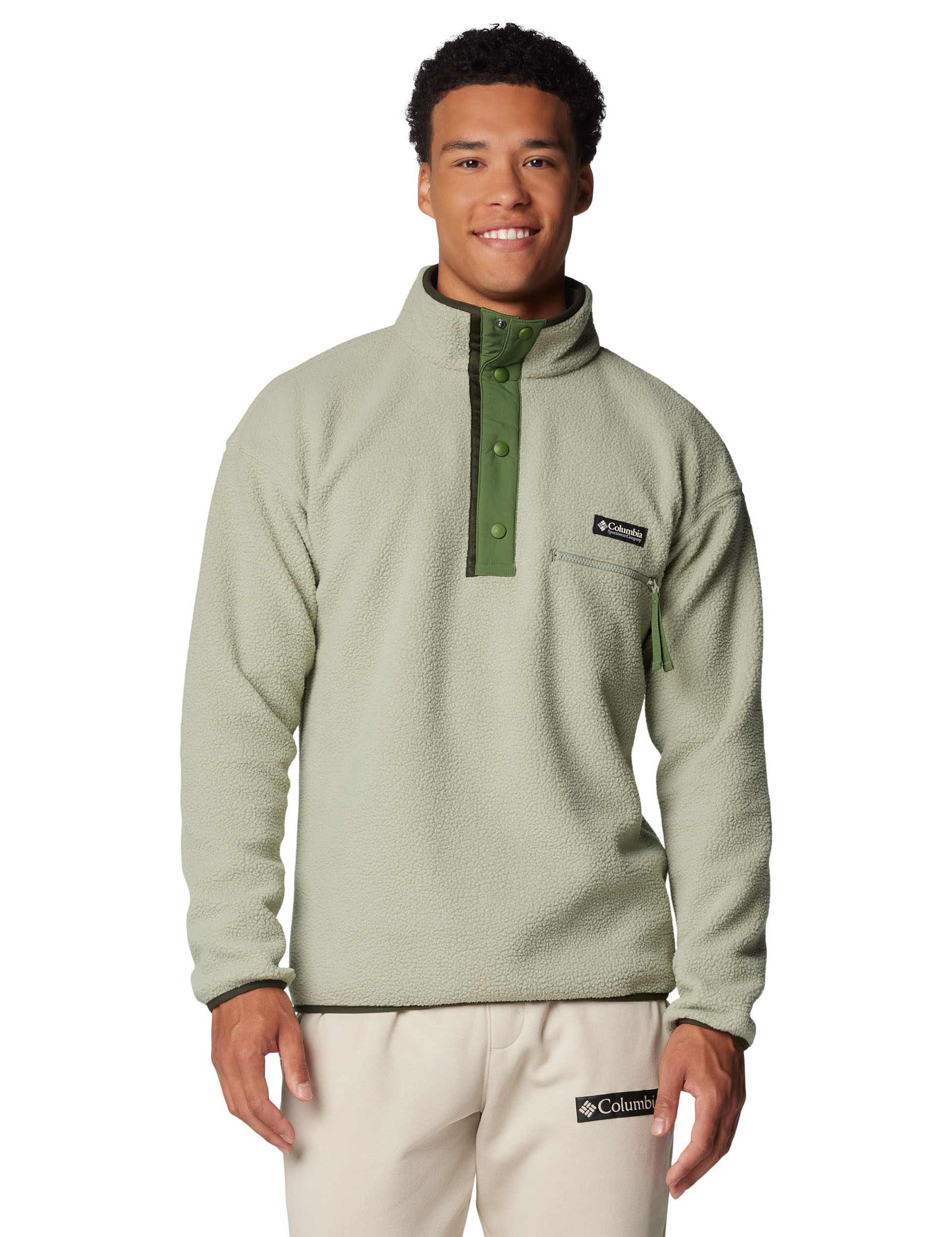 Helvetia™ II Half Snap Fleece - Safari