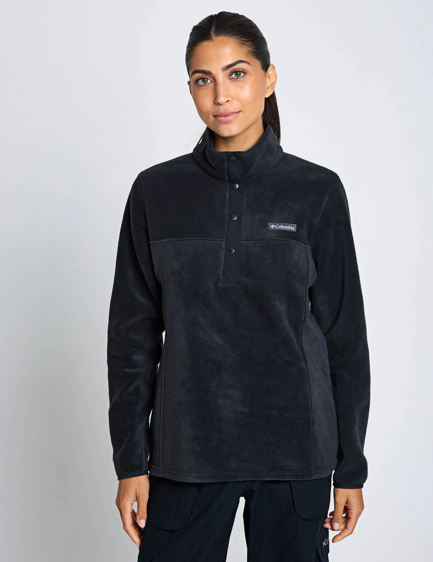 Benton Springs Half Snap Pullover - Black