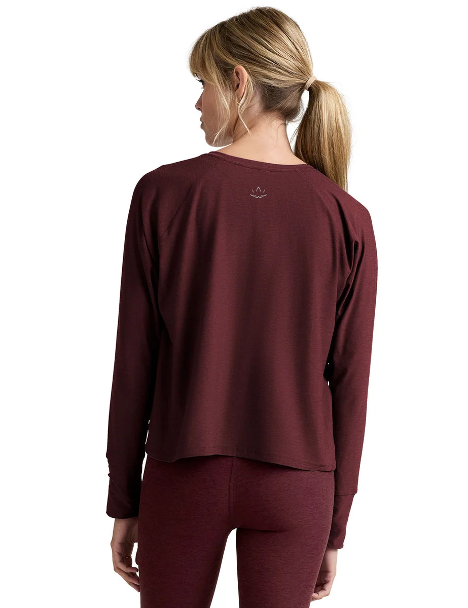 Featherweight Daydreamer Pullover - Midnight Burgundy Heather
