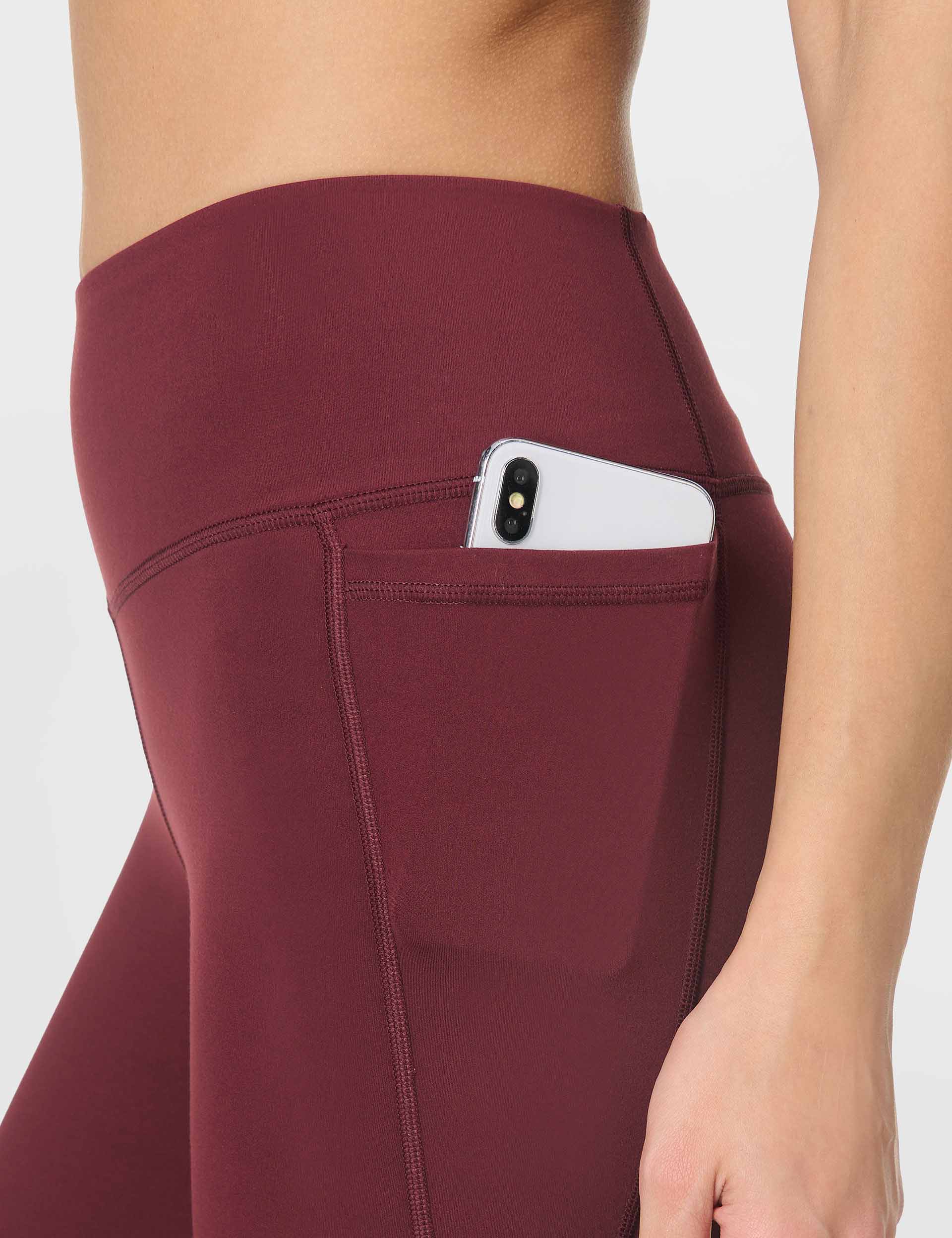 Ultimate Studio 7/8 Legging - Garnet Red