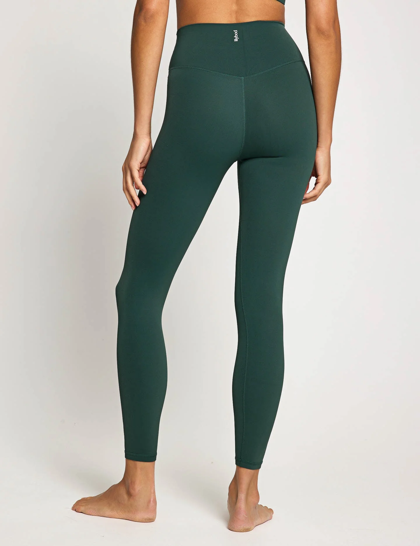 Chloe Cloud-Core Legging - Deep Green