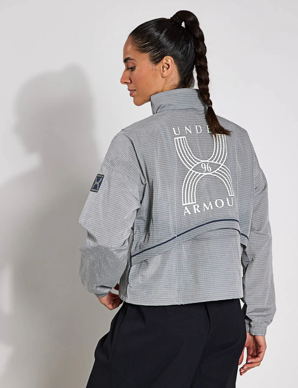 Run 96 Jacket - White Quartz/Downpour Grey