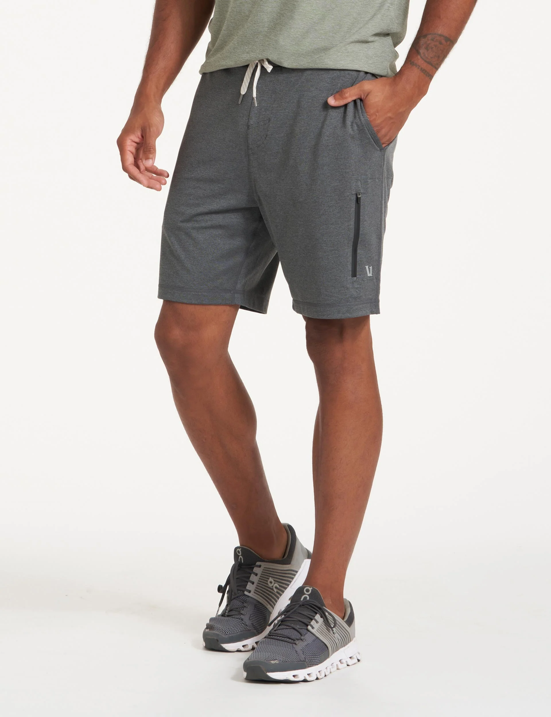 Sunday Performance Short - Charcoal Heather