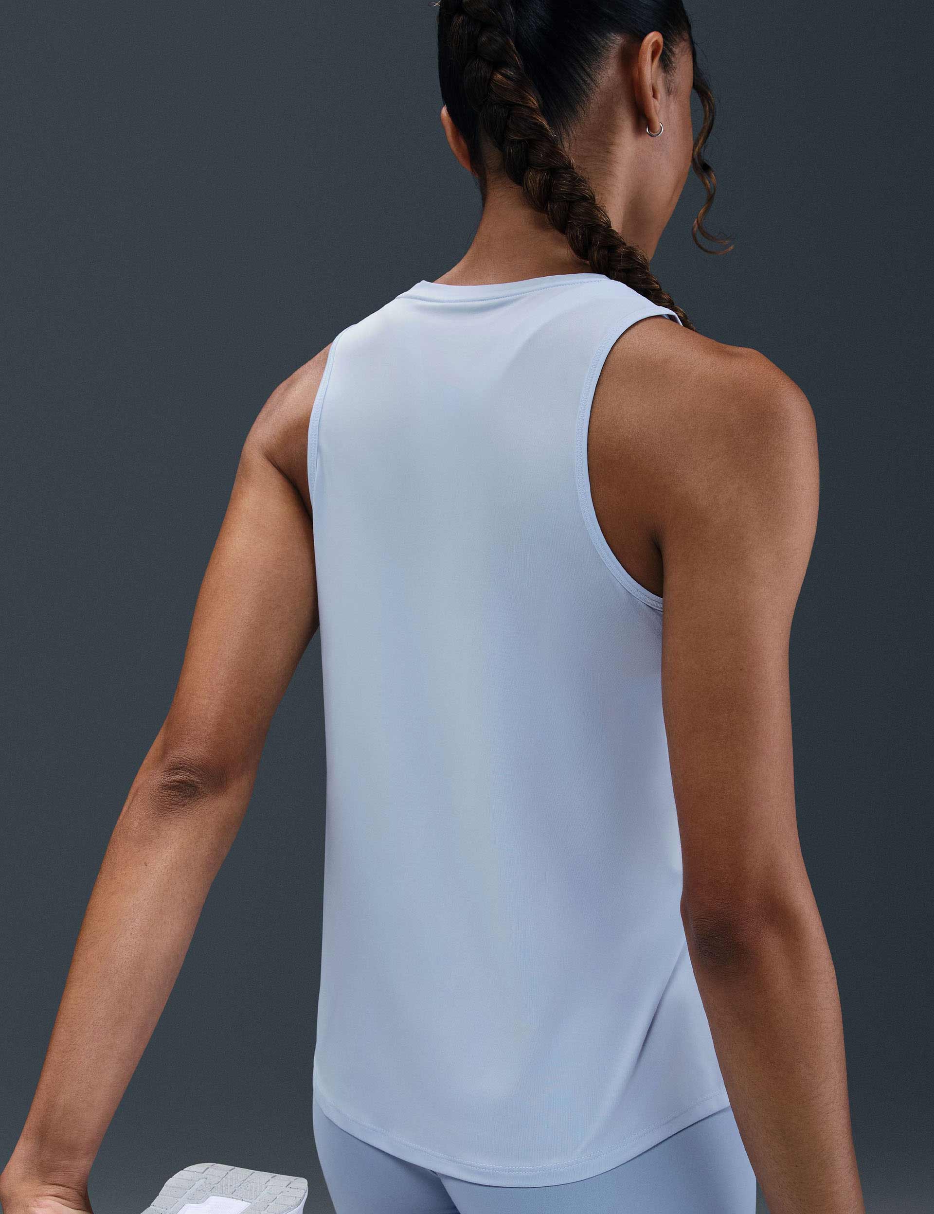 One Classic Dri-FIT Tank Top - Blue Tint/White