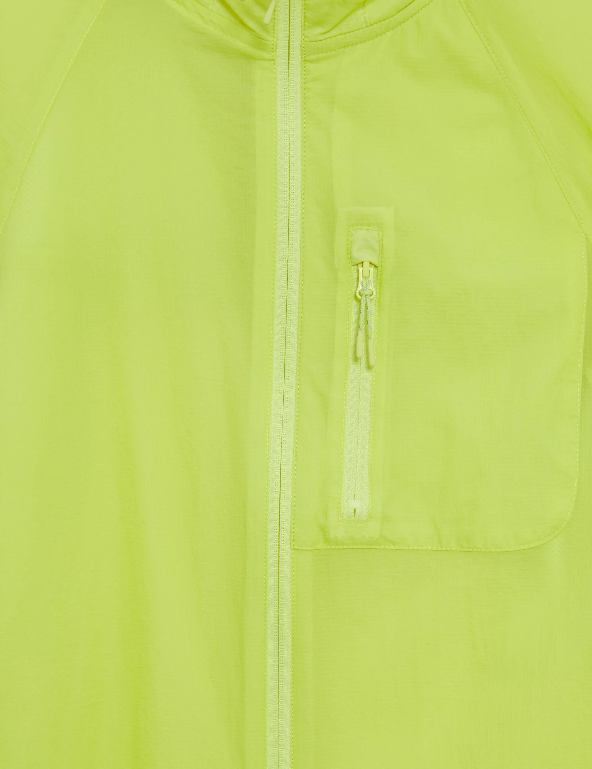 Stormwear Hooded Zip Up Running Jacket - Limeade