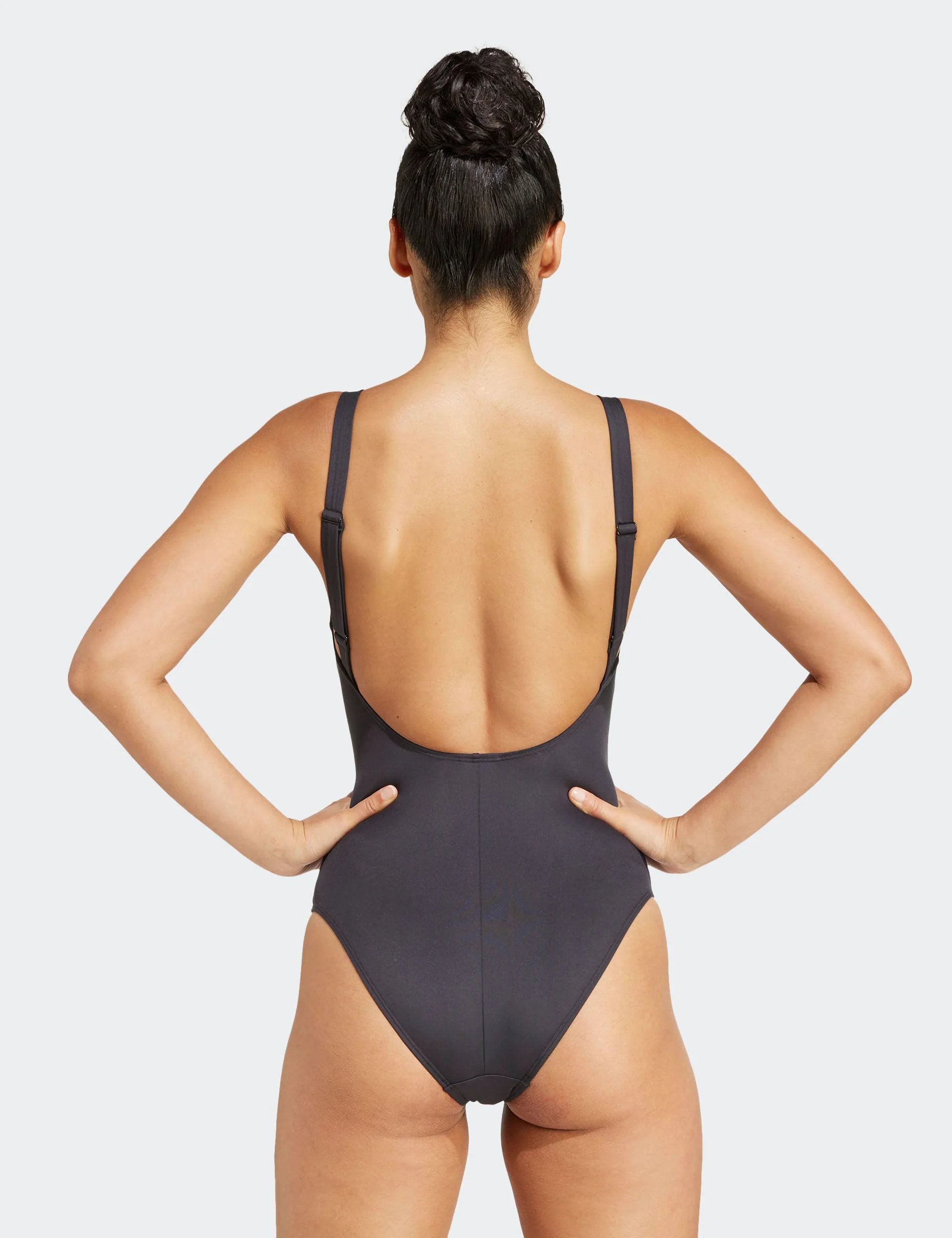 Iconisea Padded U-Back Swimsuit - Black