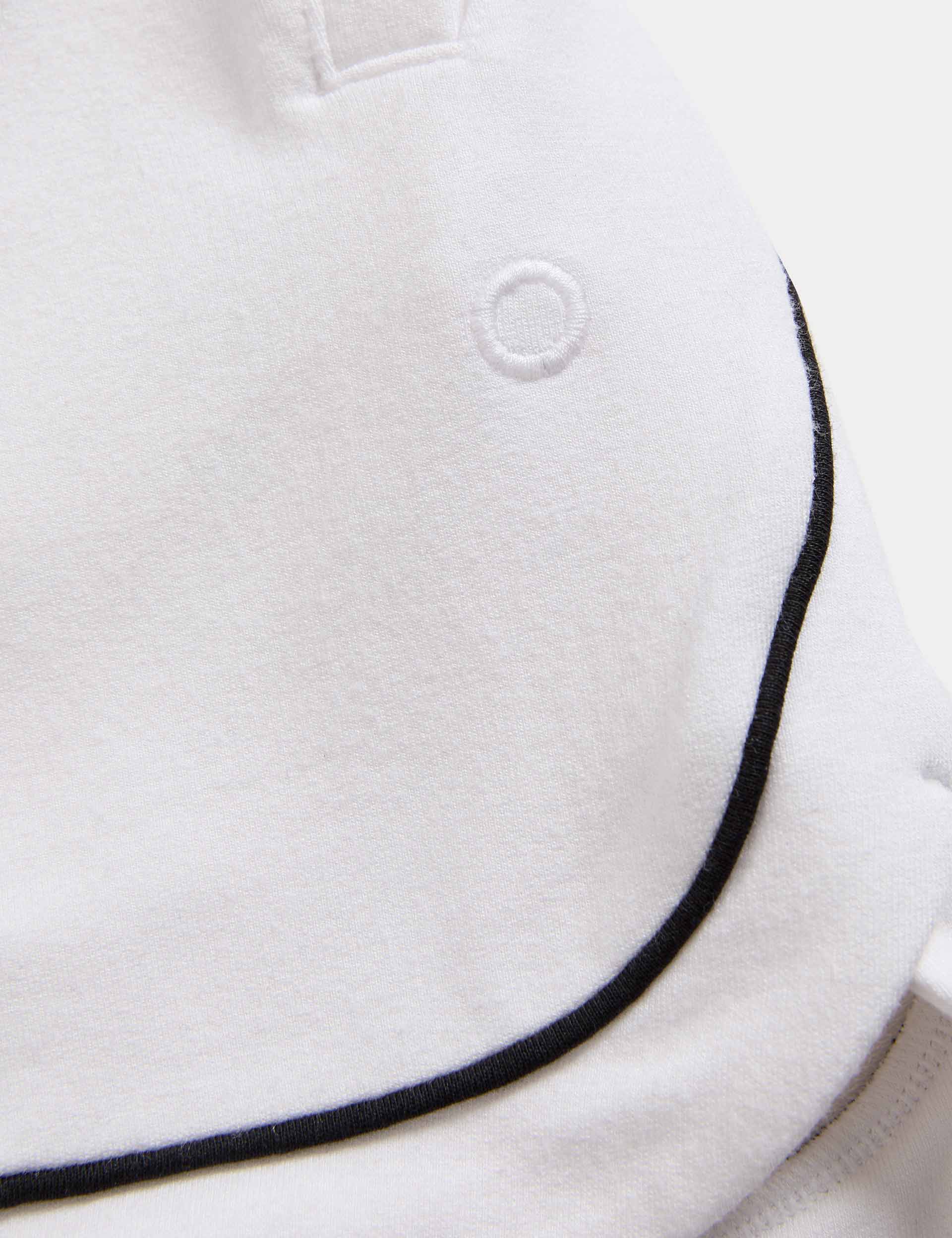 Modal Rich High Waisted Shorts - White